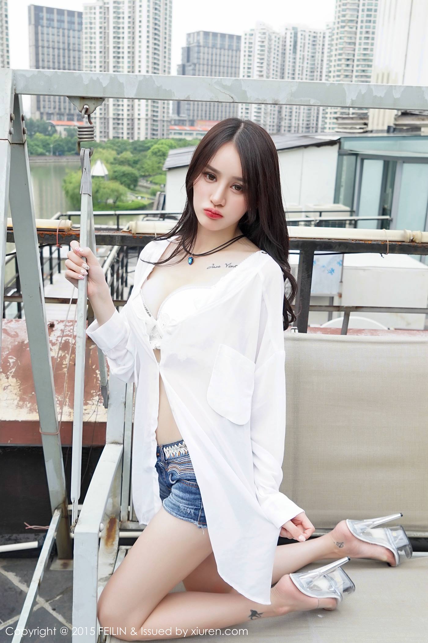 图片[26]-[FEILIN嗲囡囡] 2015.10.10 VOL.007 Cheryl青树[48P] – 速更版-美库