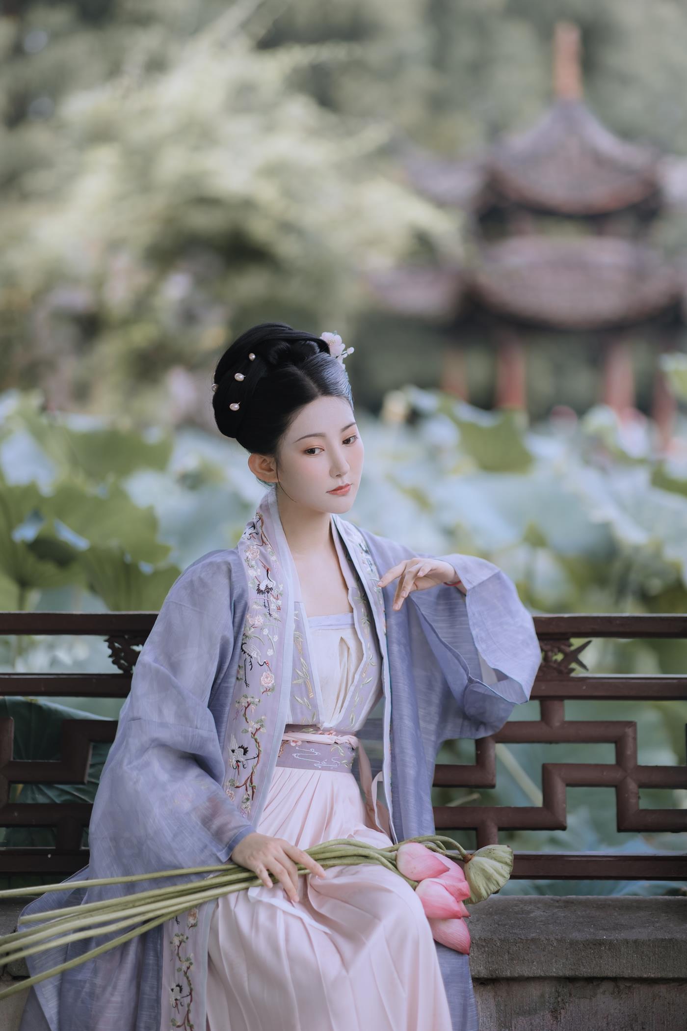 图片[13]-[YITUYU艺图语] 2022.01.19 采莲女 饼饼 [27P] – 速更版-美库