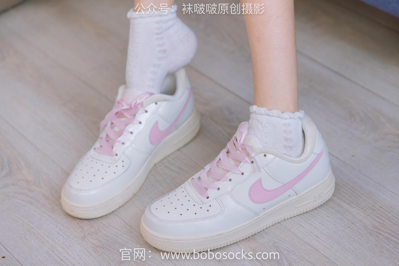 图片[21]-[BoBoSocks袜啵啵]NO.147 稚予-空军一号板鞋、白棉袜、体操服 (1) [64P] – 速更版-美库