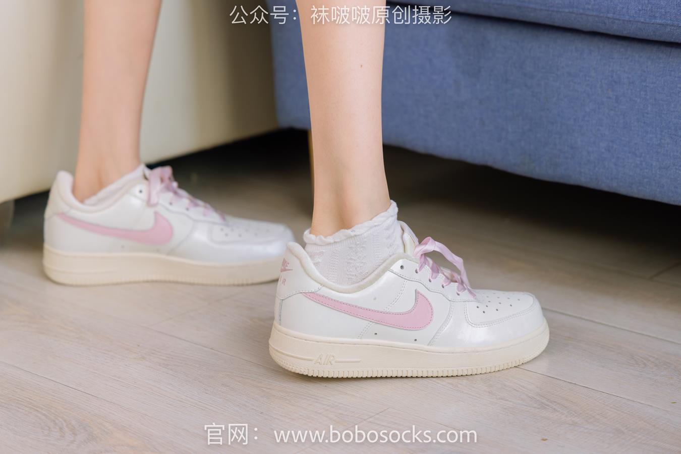 图片[12]-[BoBoSocks袜啵啵]NO.147 稚予-空军一号板鞋、白棉袜、体操服 (2) [75P] – 速更版-美库