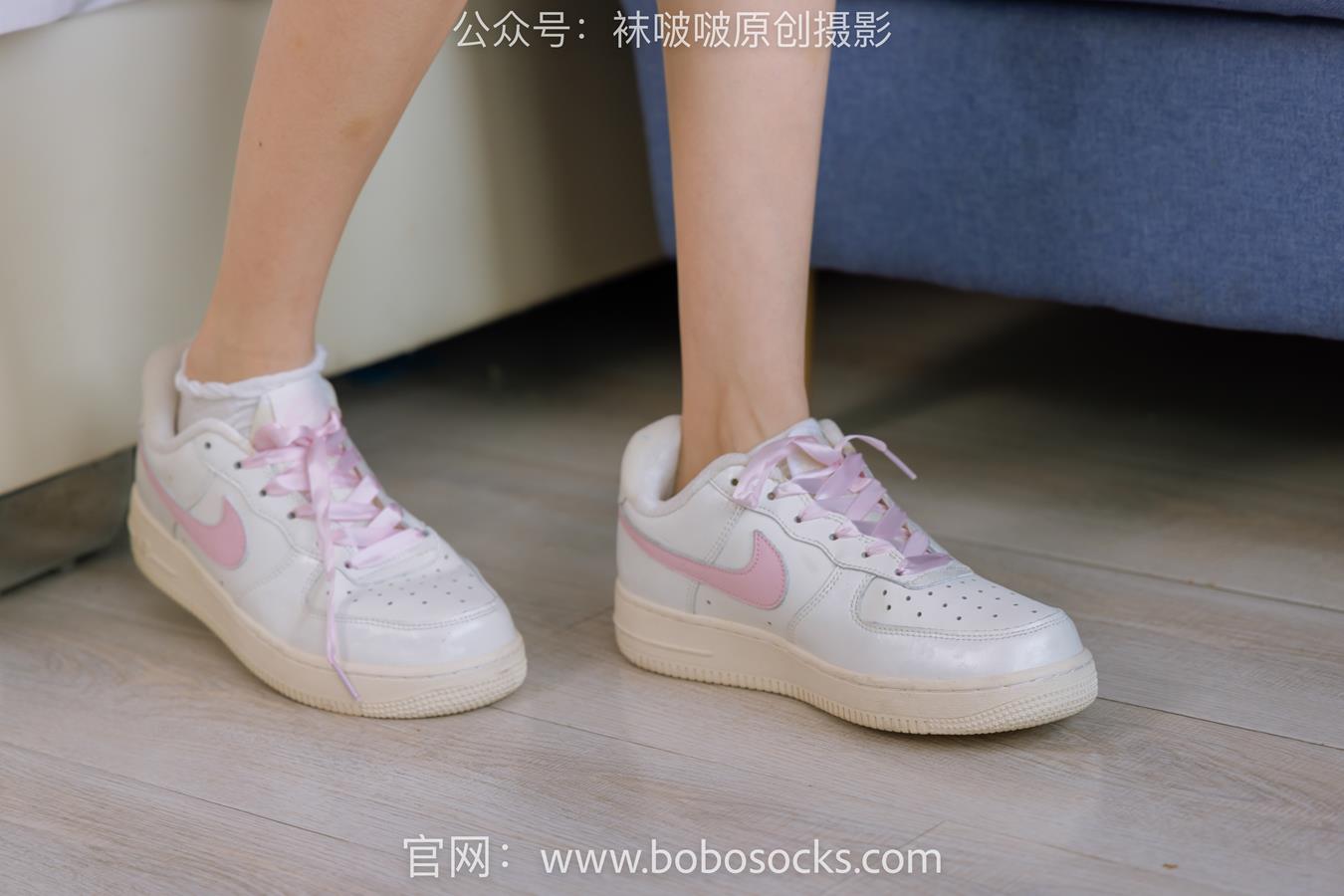 图片[15]-[BoBoSocks袜啵啵]NO.147 稚予-空军一号板鞋、白棉袜、体操服 (2) [75P] – 速更版-美库