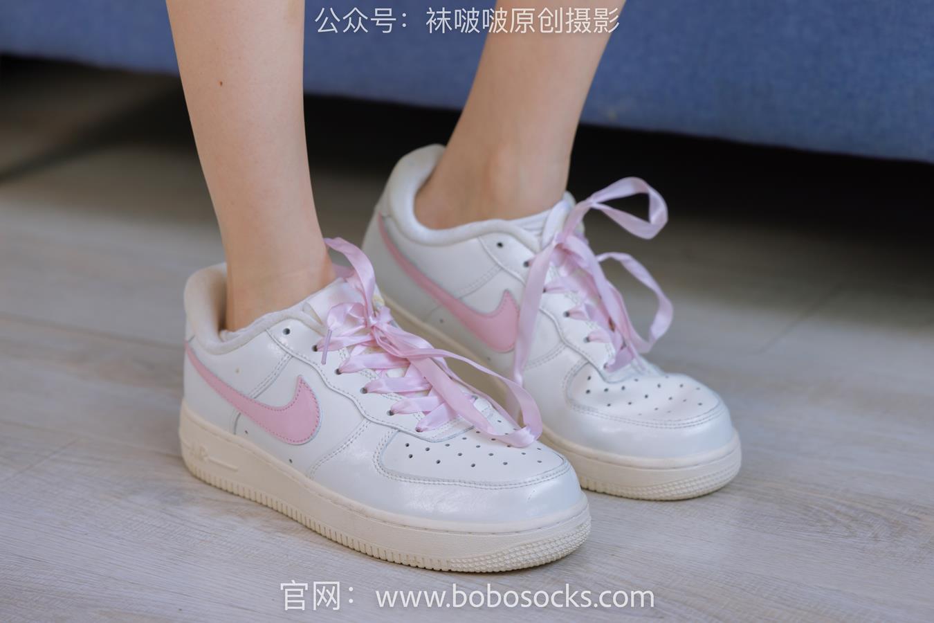 图片[17]-[BoBoSocks袜啵啵]NO.147 稚予-空军一号板鞋、白棉袜、体操服 (2) [75P] – 速更版-美库