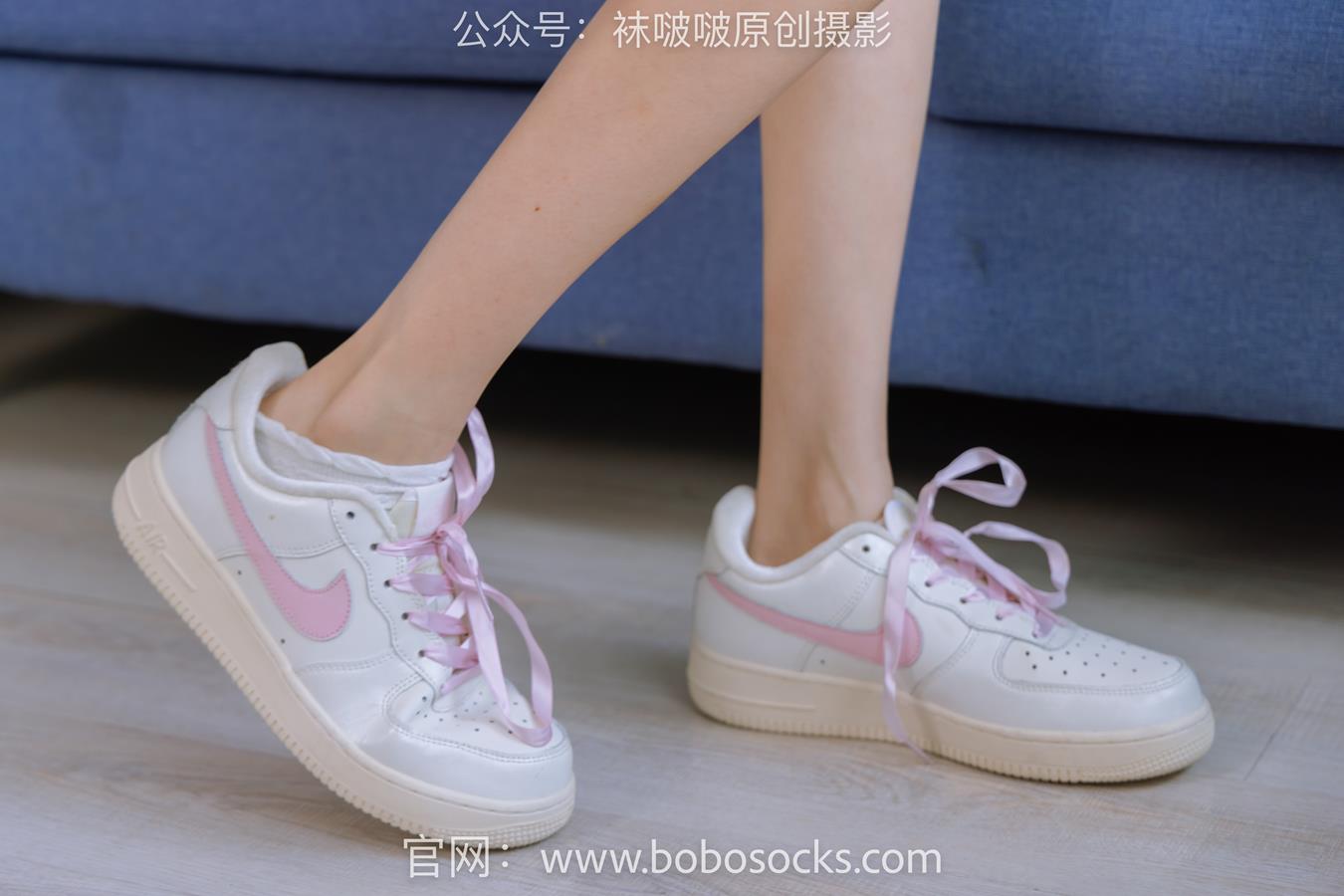 图片[18]-[BoBoSocks袜啵啵]NO.147 稚予-空军一号板鞋、白棉袜、体操服 (2) [75P] – 速更版-美库