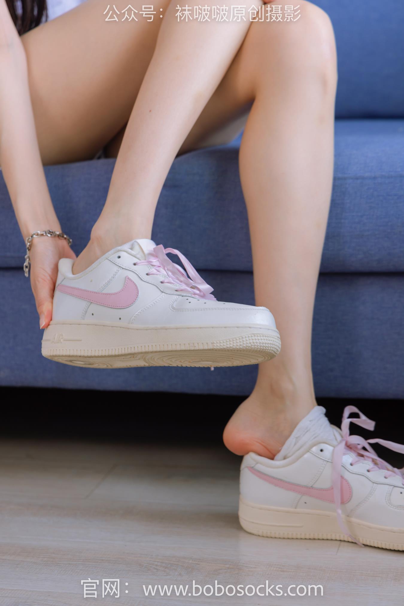 图片[27]-[BoBoSocks袜啵啵]NO.147 稚予-空军一号板鞋、白棉袜、体操服 (2) [75P] – 速更版-美库