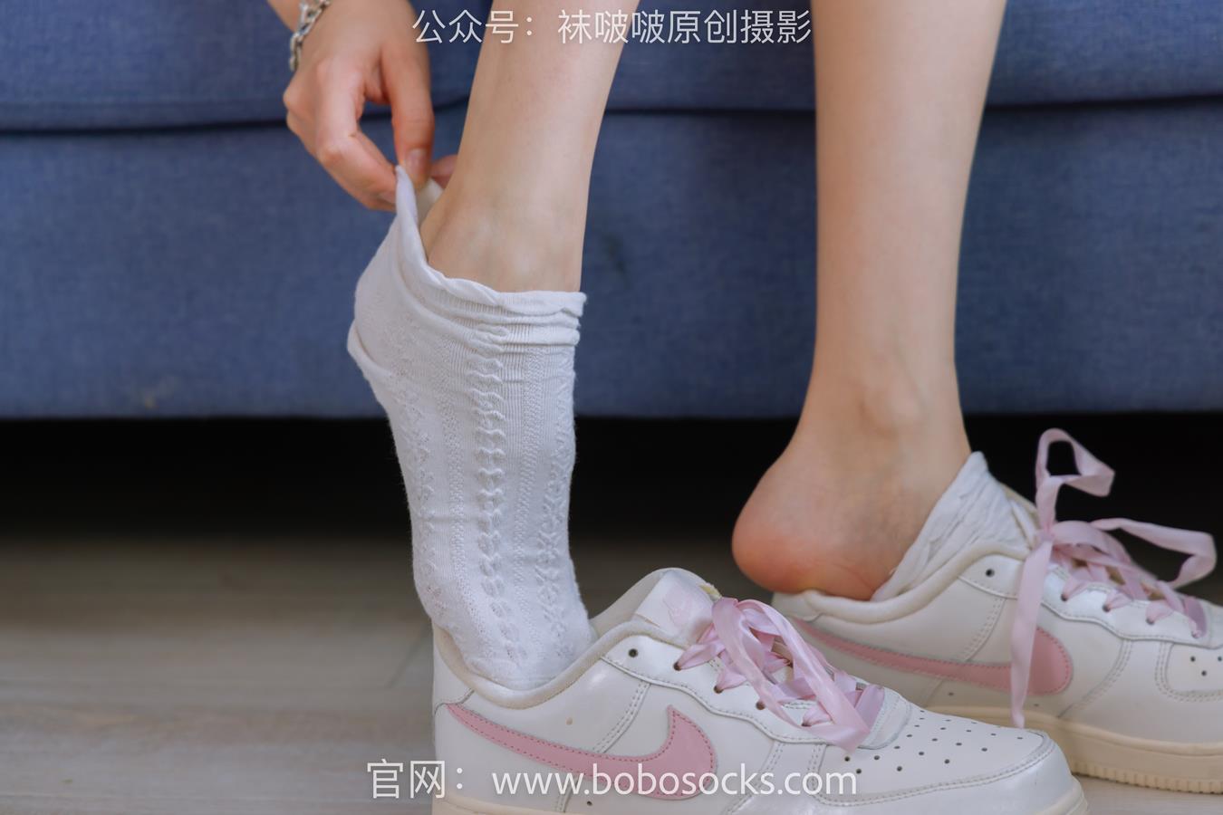 图片[29]-[BoBoSocks袜啵啵]NO.147 稚予-空军一号板鞋、白棉袜、体操服 (2) [75P] – 速更版-美库