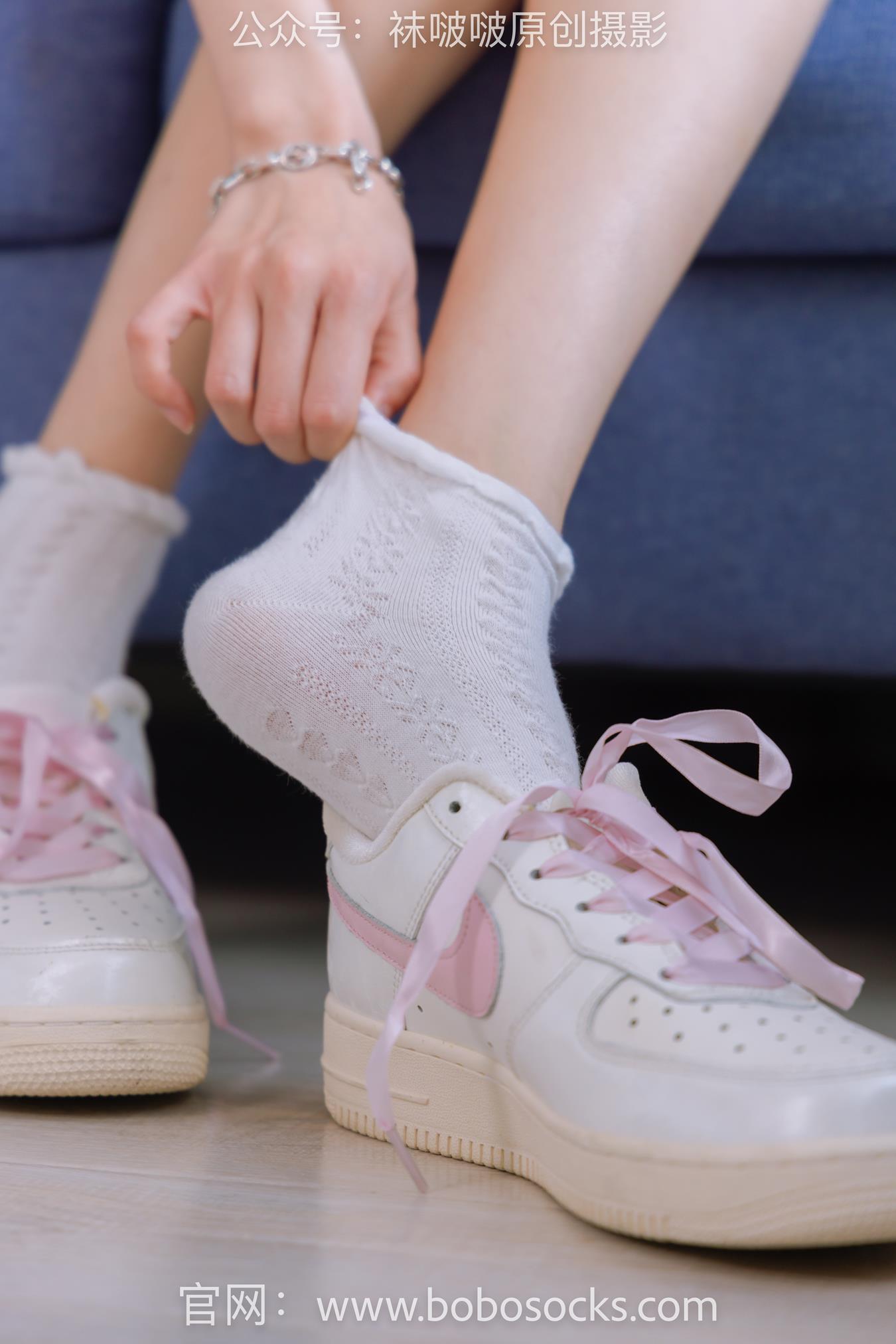 图片[34]-[BoBoSocks袜啵啵]NO.147 稚予-空军一号板鞋、白棉袜、体操服 (2) [75P] – 速更版-美库