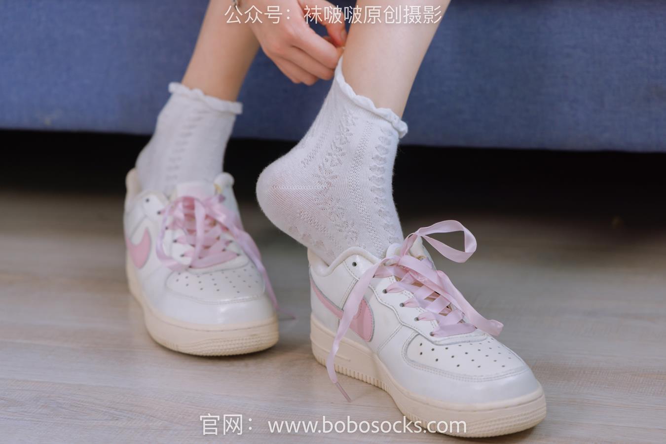 图片[35]-[BoBoSocks袜啵啵]NO.147 稚予-空军一号板鞋、白棉袜、体操服 (2) [75P] – 速更版-美库