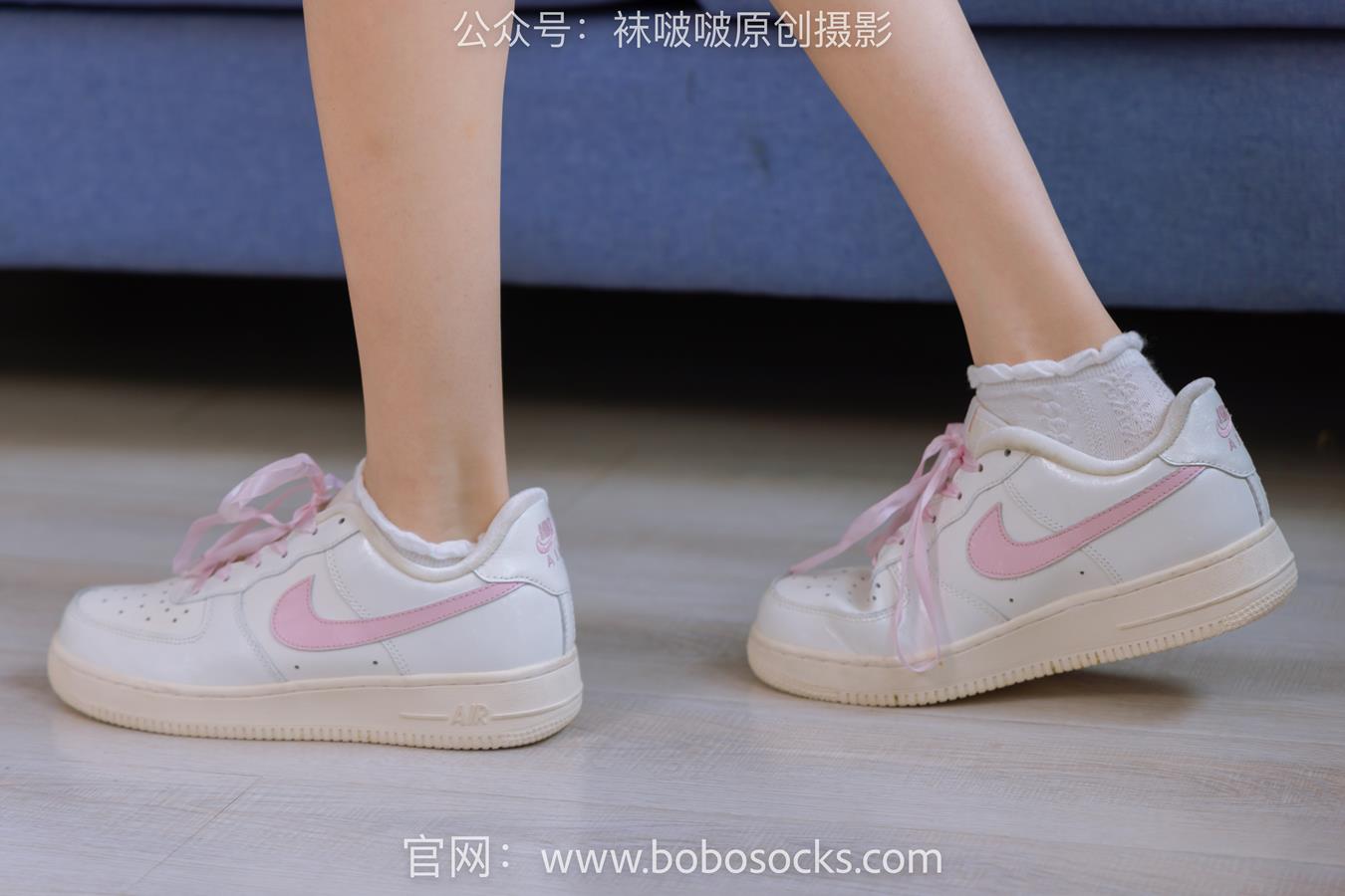 图片[45]-[BoBoSocks袜啵啵]NO.147 稚予-空军一号板鞋、白棉袜、体操服 (2) [75P] – 速更版-美库