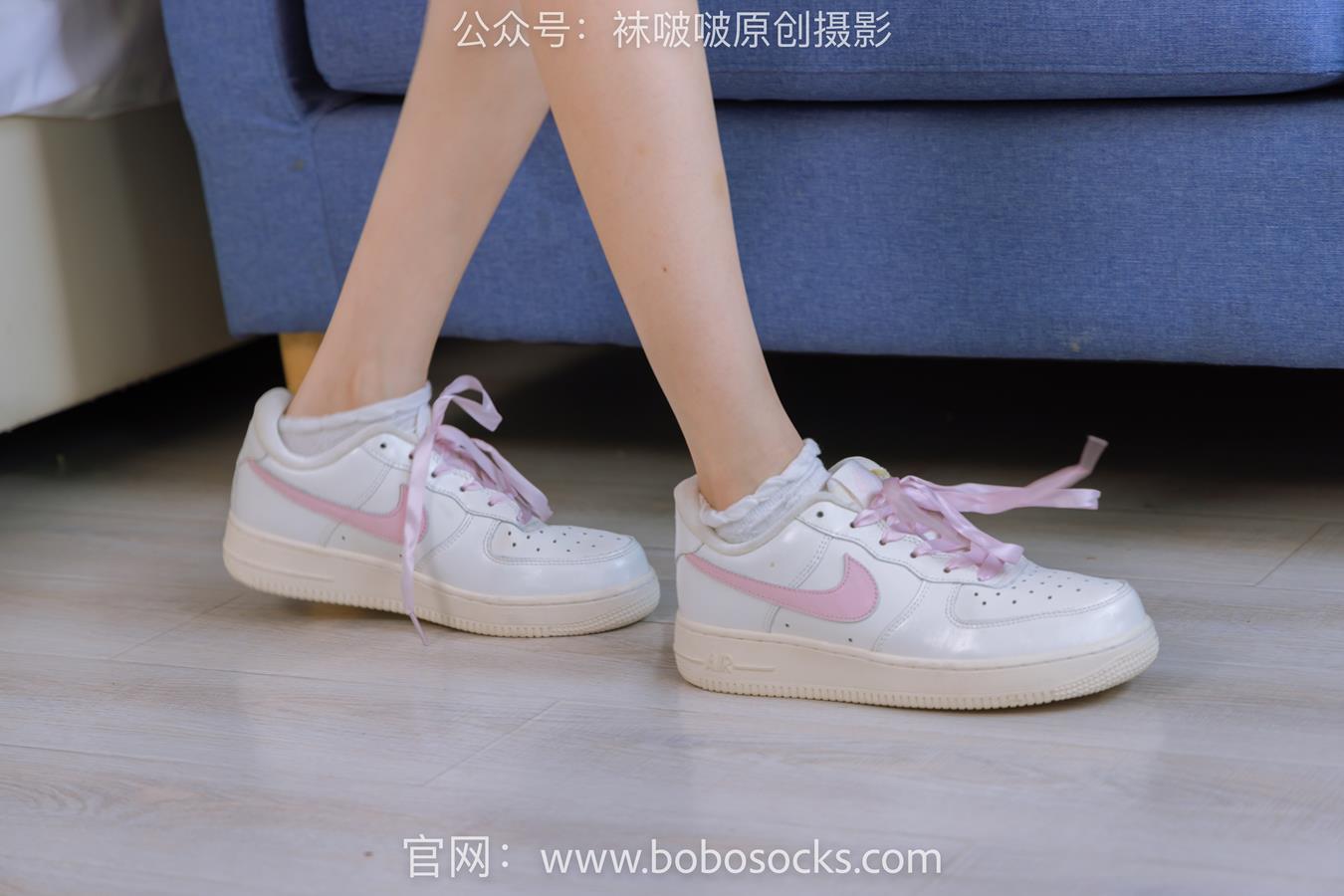 图片[46]-[BoBoSocks袜啵啵]NO.147 稚予-空军一号板鞋、白棉袜、体操服 (2) [75P] – 速更版-美库