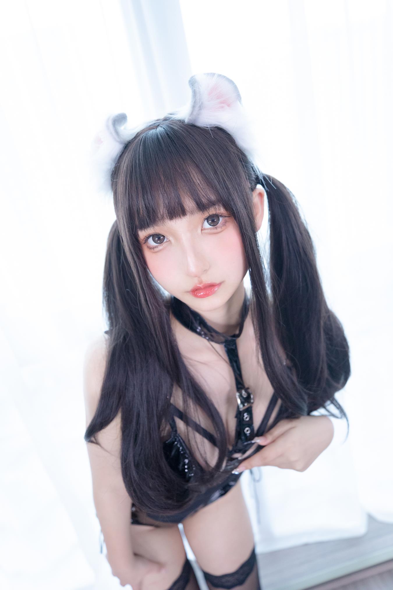 图片[23]-神楽板真冬 – 黑丝与黑胶[56P] – 速更版-美库