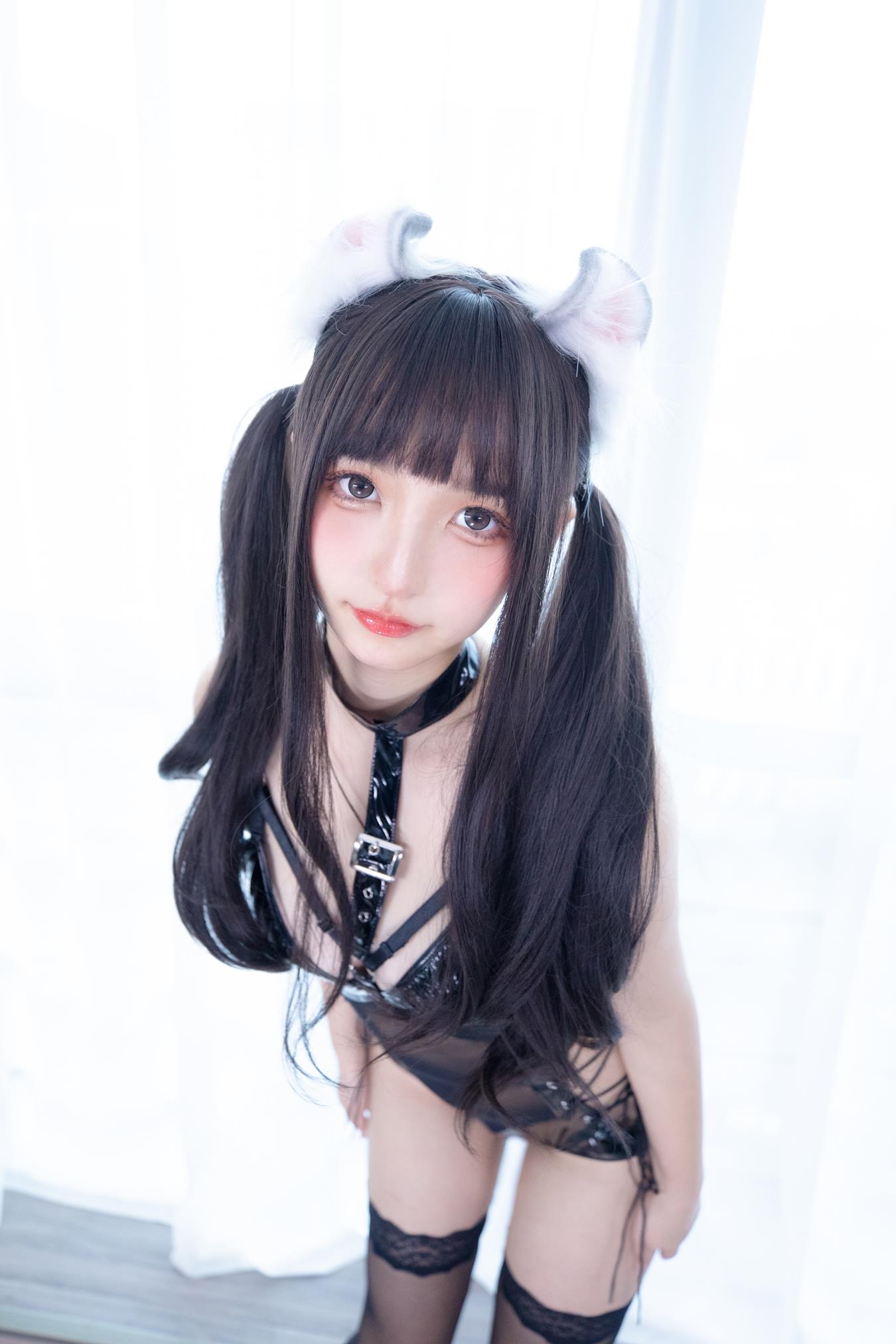 图片[24]-神楽板真冬 – 黑丝与黑胶[56P] – 速更版-美库