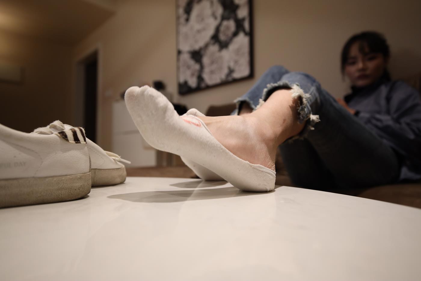 图片[25]-大西瓜爱牙膏-2020 02月活动 模特2（二） 棉袜裸足 [93P] – 速更版-美库