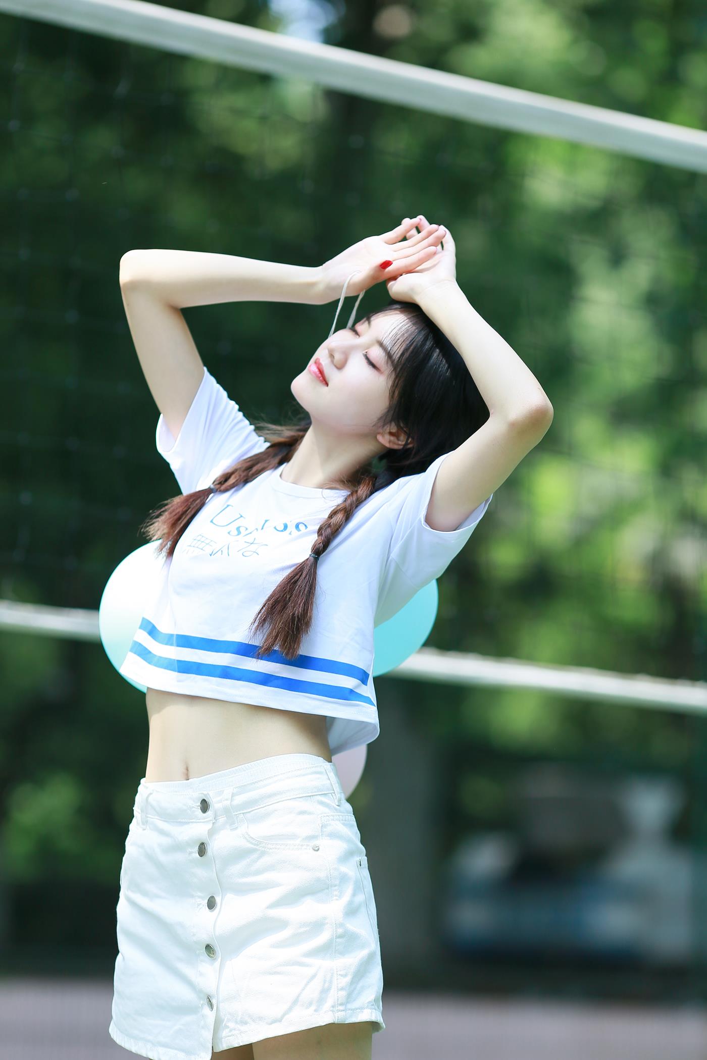 图片[23]-[YITUYU艺图语] 2022.01.20 网球少女 遥遥 [23P] – 速更版-美库