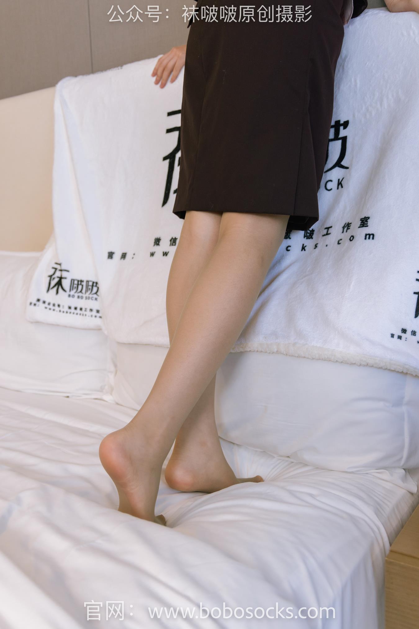 图片[127]-[BoBoSocks袜啵啵]NO.148 小淳-高跟鞋、咖啡丝、银行制服[140P] – 速更版-美库