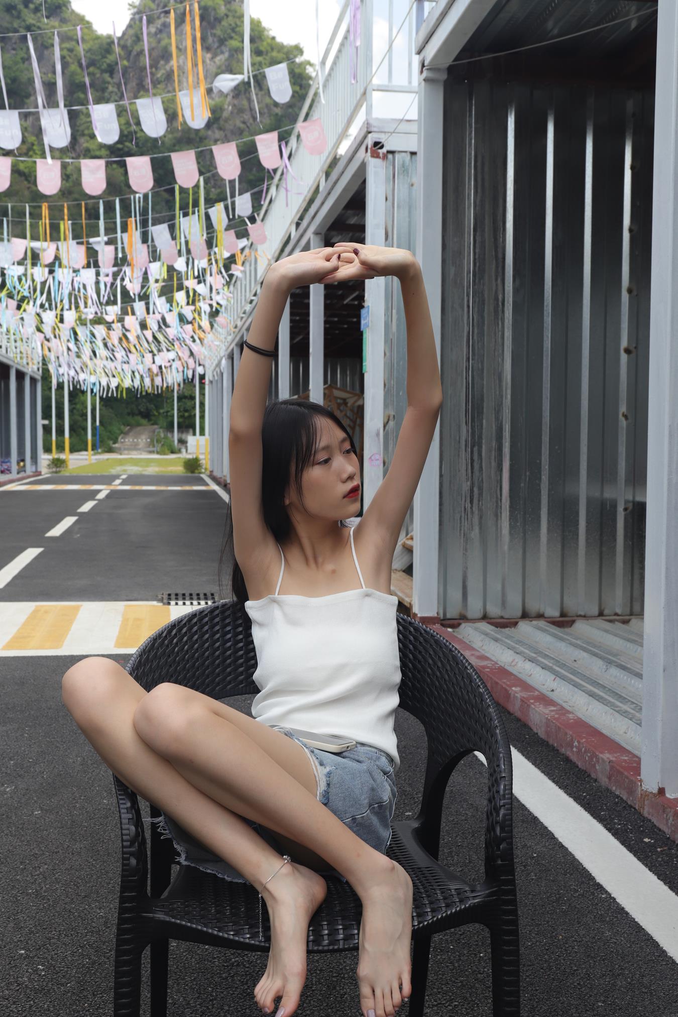 图片[10]-Pary摄影 NO.005 使出混身解数终于哄得表妹拍了套吊带美脚（2）[87P] – 速更版-美库