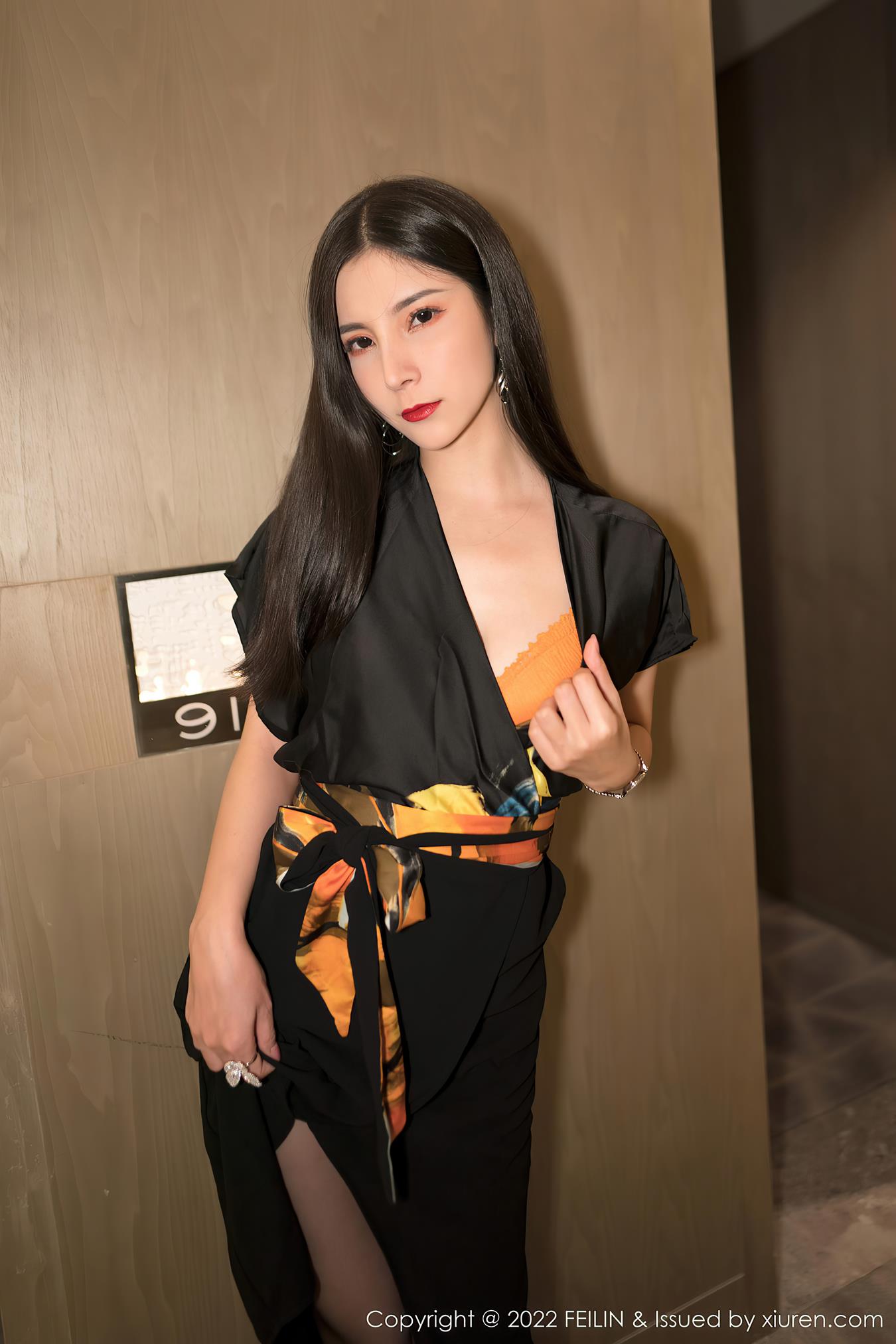 图片[13]-[Feilin嗲囡囡]2022.06.27 VOL.450 小蛮妖Yummy[55+1P] – 速更版-美库