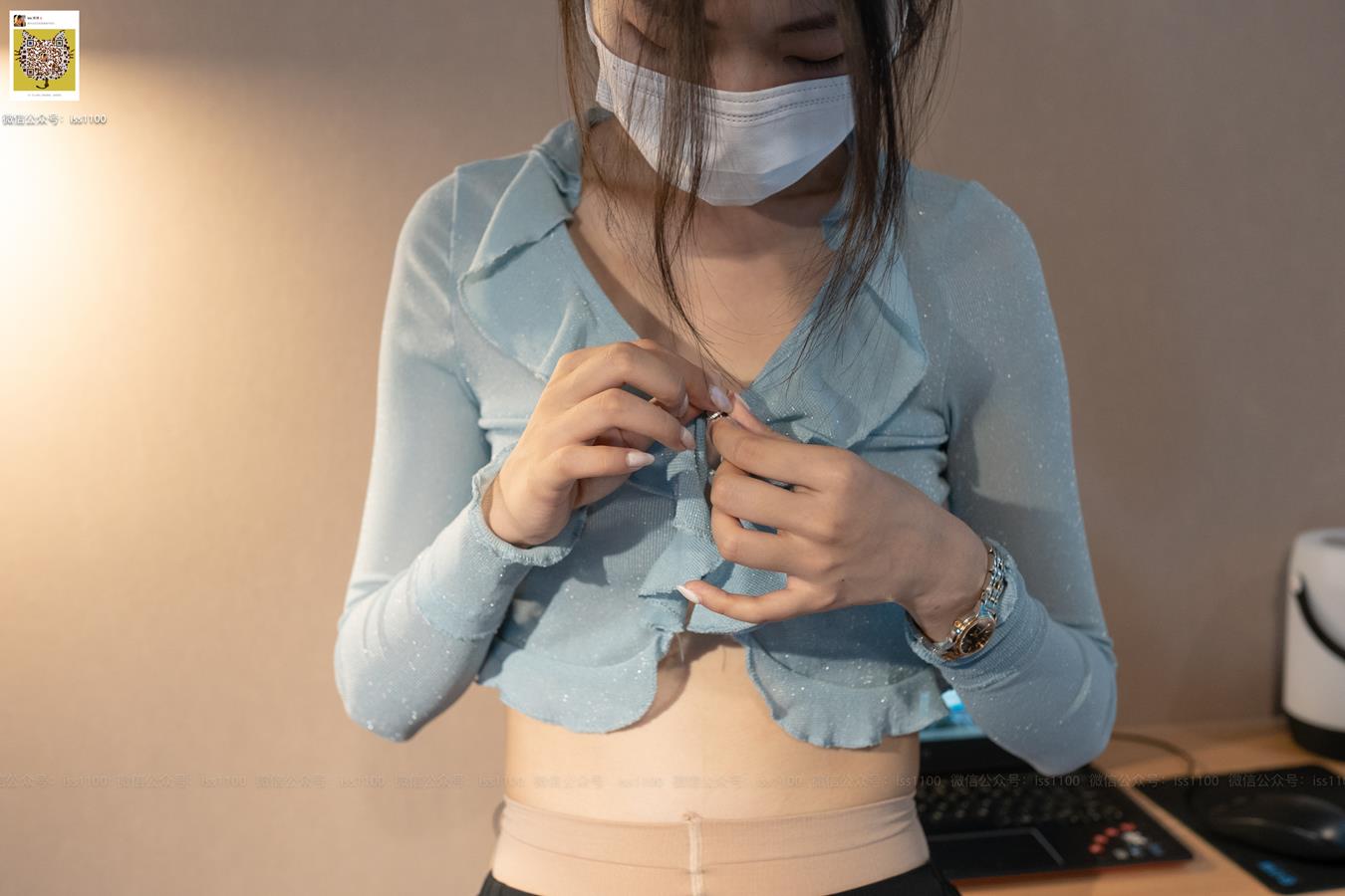 图片[53]-ISS系列 015 美晗 透视1 [55P] – 速更版-美库