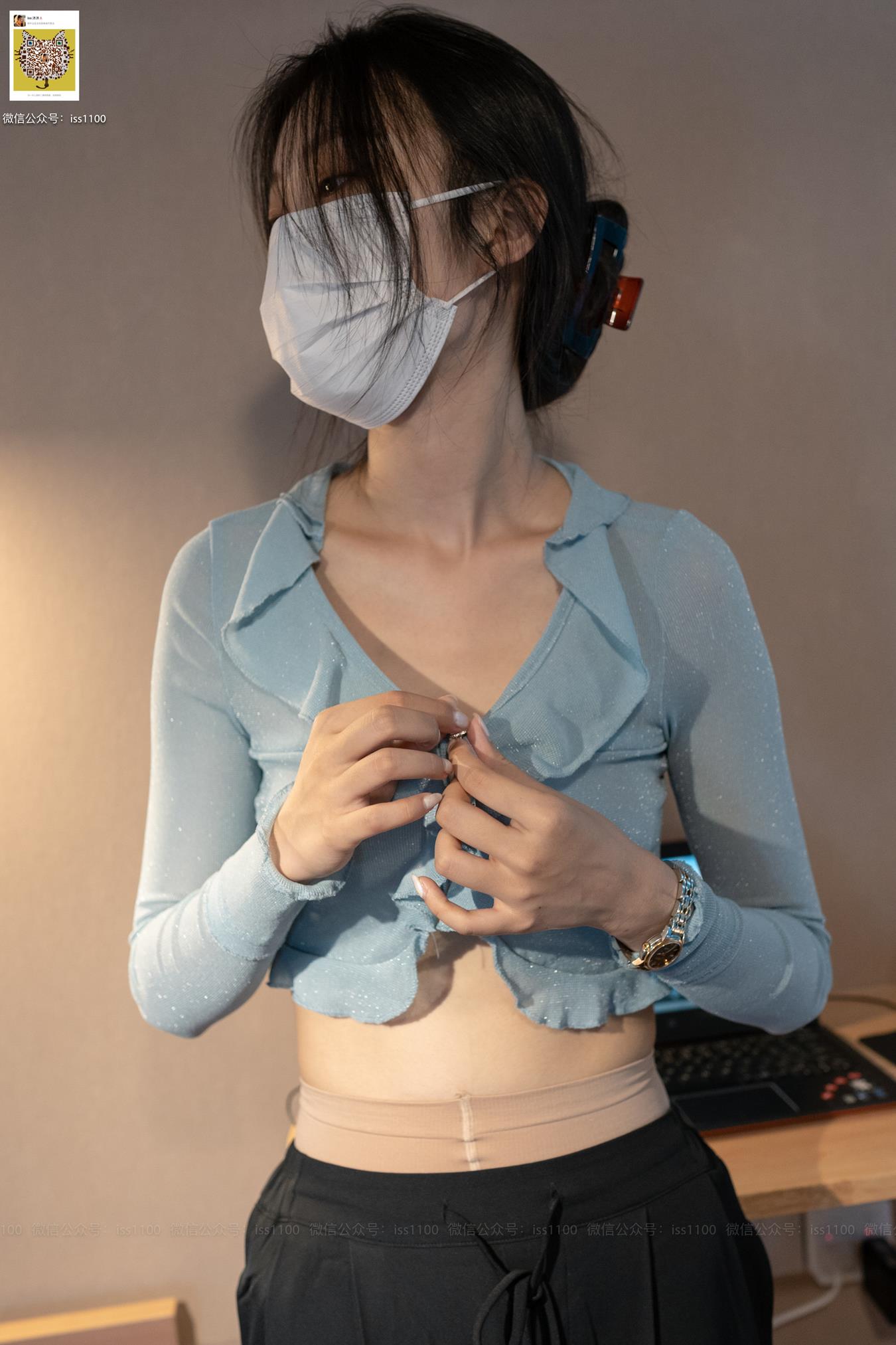 图片[54]-ISS系列 015 美晗 透视1 [55P] – 速更版-美库