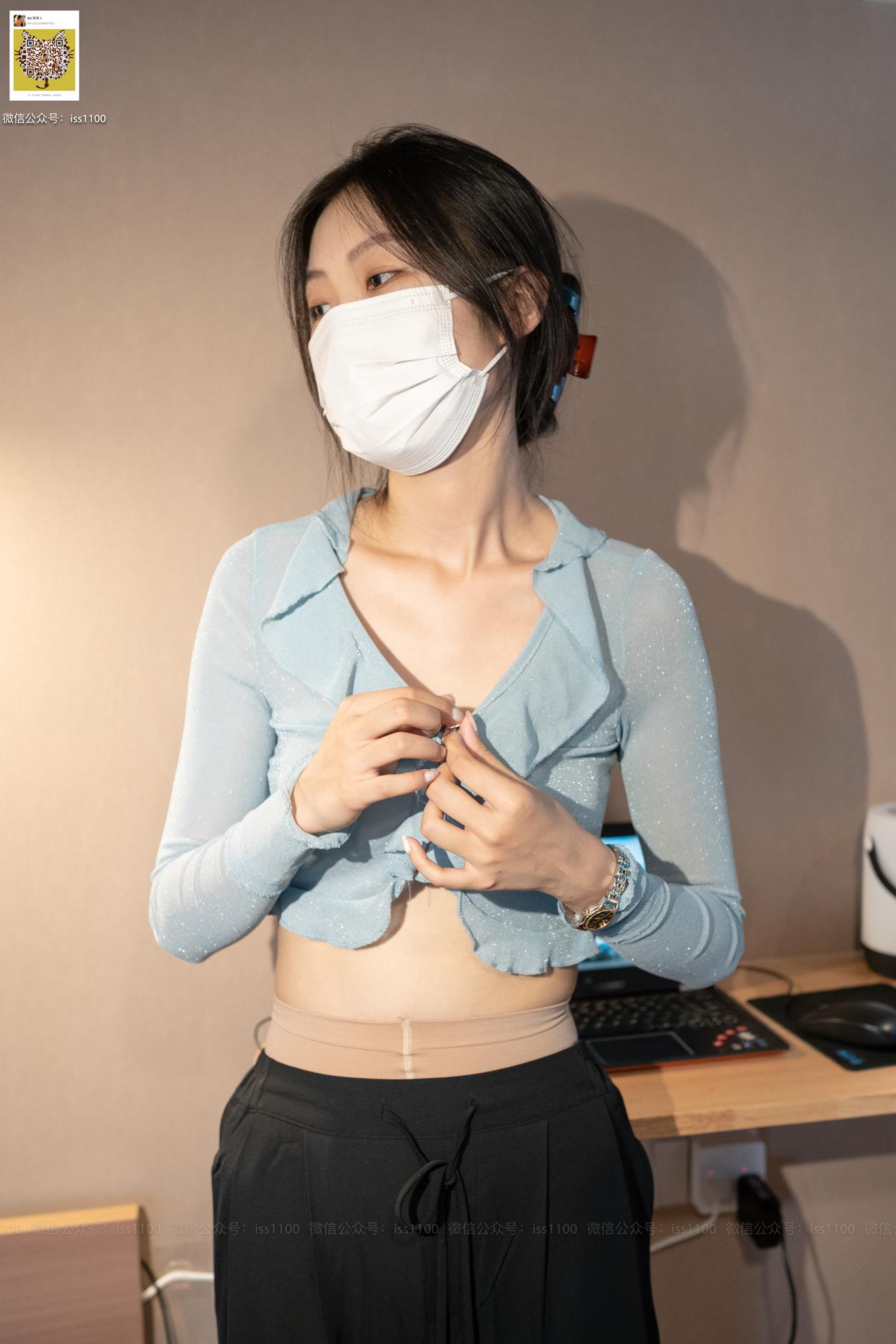 图片[55]-ISS系列 015 美晗 透视1 [55P] – 速更版-美库