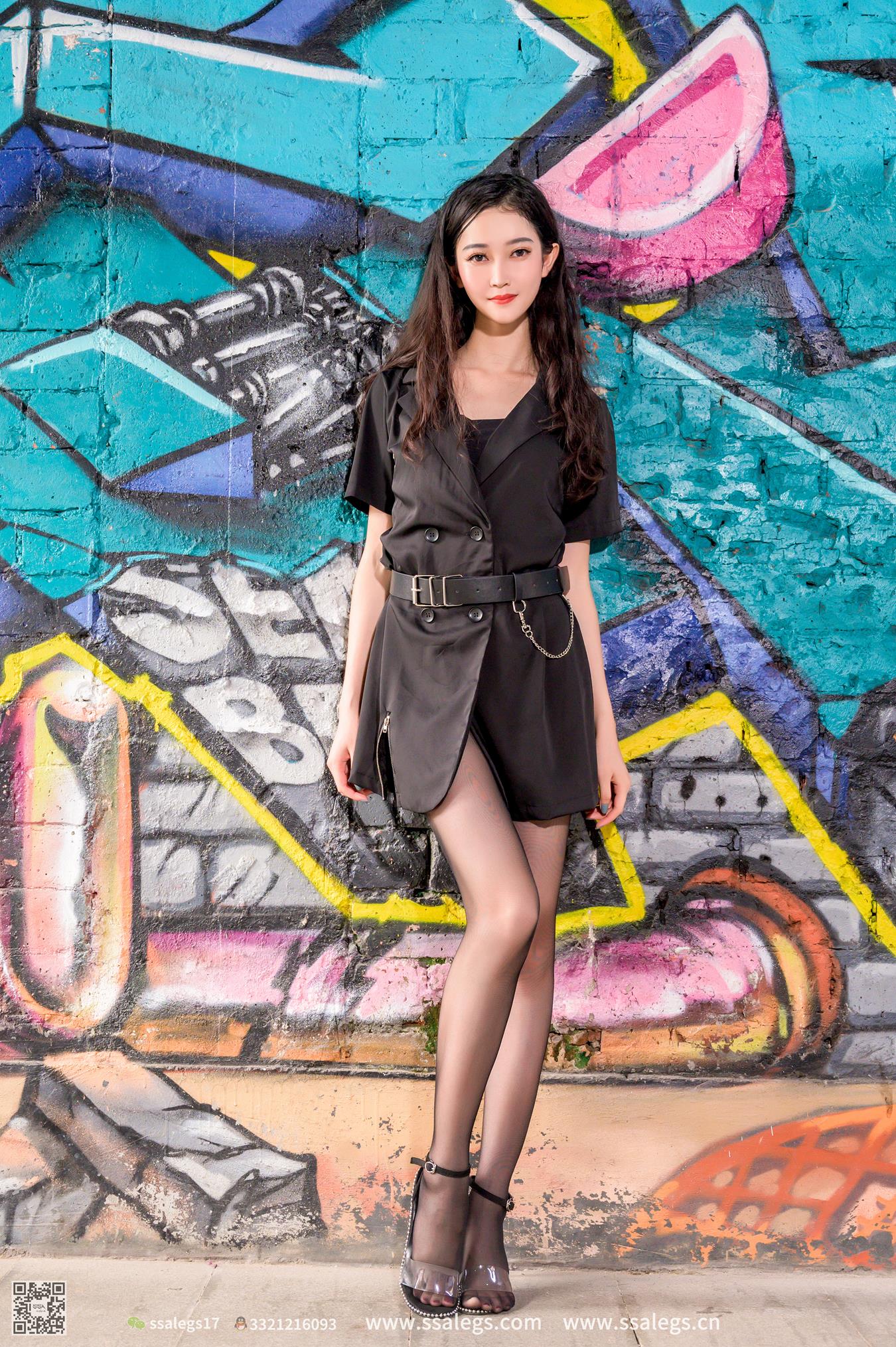 图片[23]-[SSA丝社]超清写真 NO.468 漫漫 街拍黑丝(下)[135P] – 速更版-美库