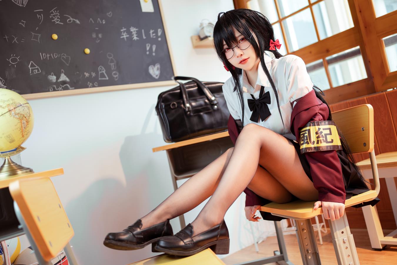 图片[14]-人气Coser二佐Nisa 碧蓝大凤JK [21P] – 速更版-美库