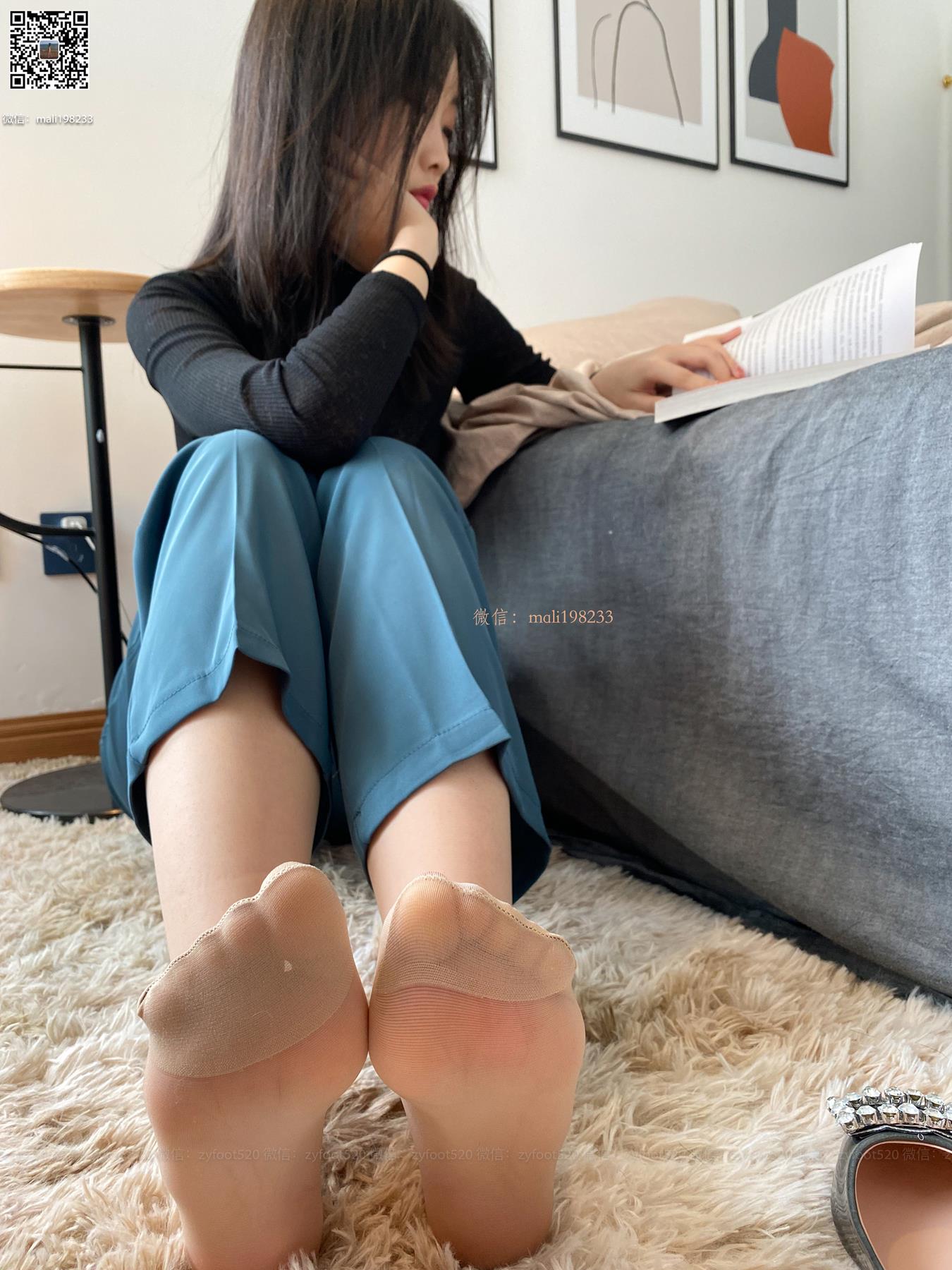 图片[34]-ISS系列 019 美晗 玩脚 [94P] – 速更版-美库