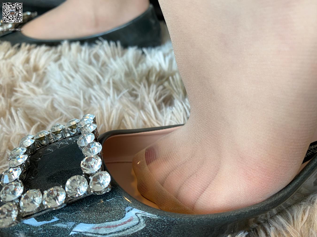 图片[65]-ISS系列 019 美晗 玩脚 [94P] – 速更版-美库