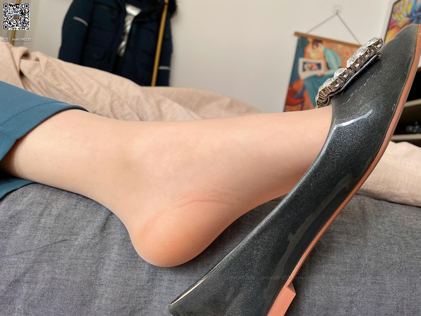 图片[76]-ISS系列 019 美晗 玩脚 [94P] – 速更版-美库