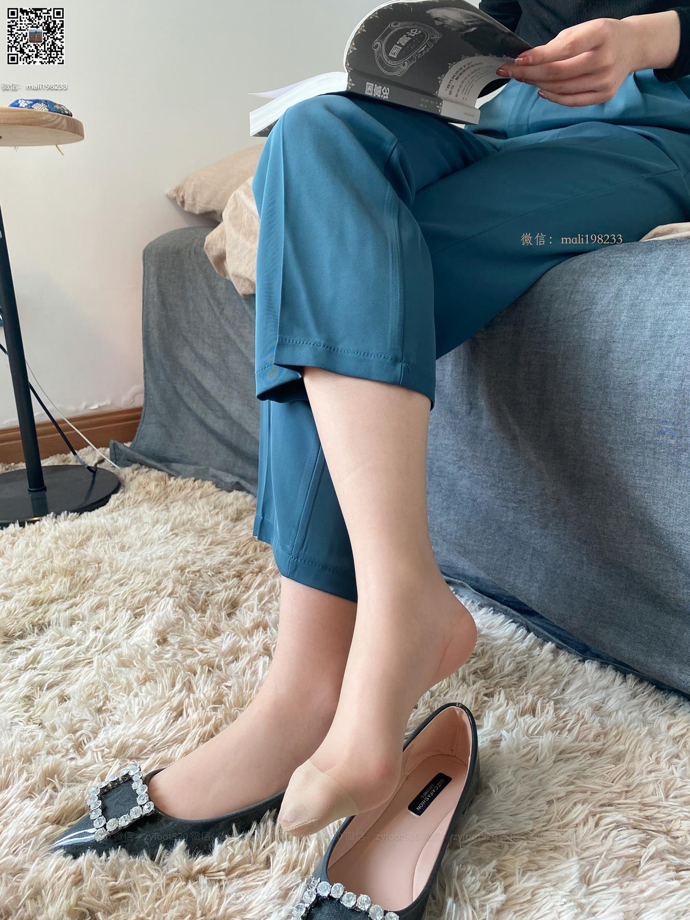 图片[90]-ISS系列 019 美晗 玩脚 [94P] – 速更版-美库