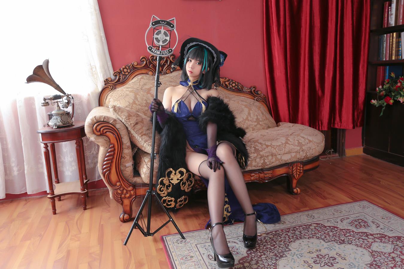 图片[12]-Meroko_魅瞳  – 柴郡旗袍[26P] – 速更版-美库