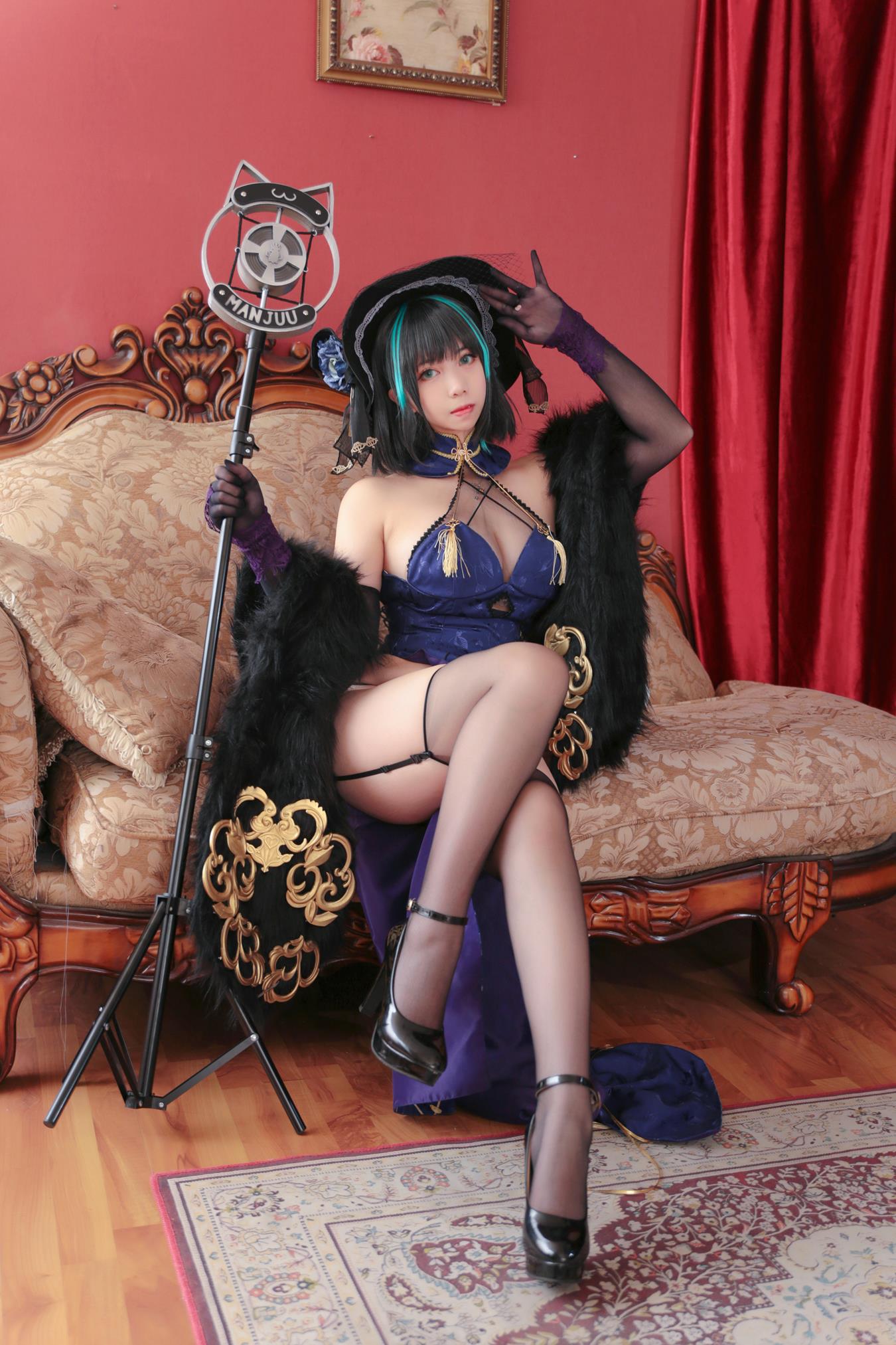 图片[13]-Meroko_魅瞳  – 柴郡旗袍[26P] – 速更版-美库