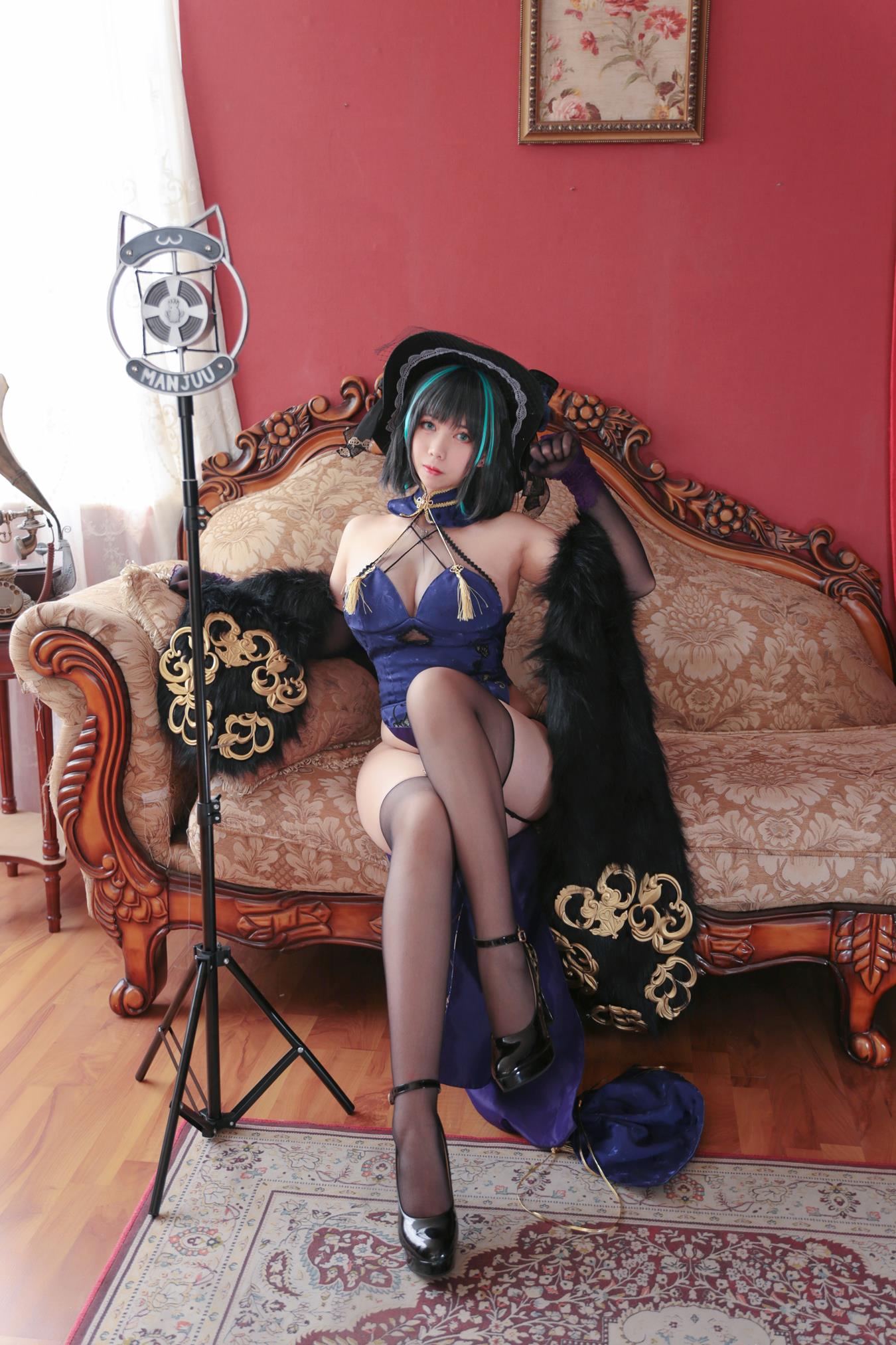 图片[15]-Meroko_魅瞳  – 柴郡旗袍[26P] – 速更版-美库