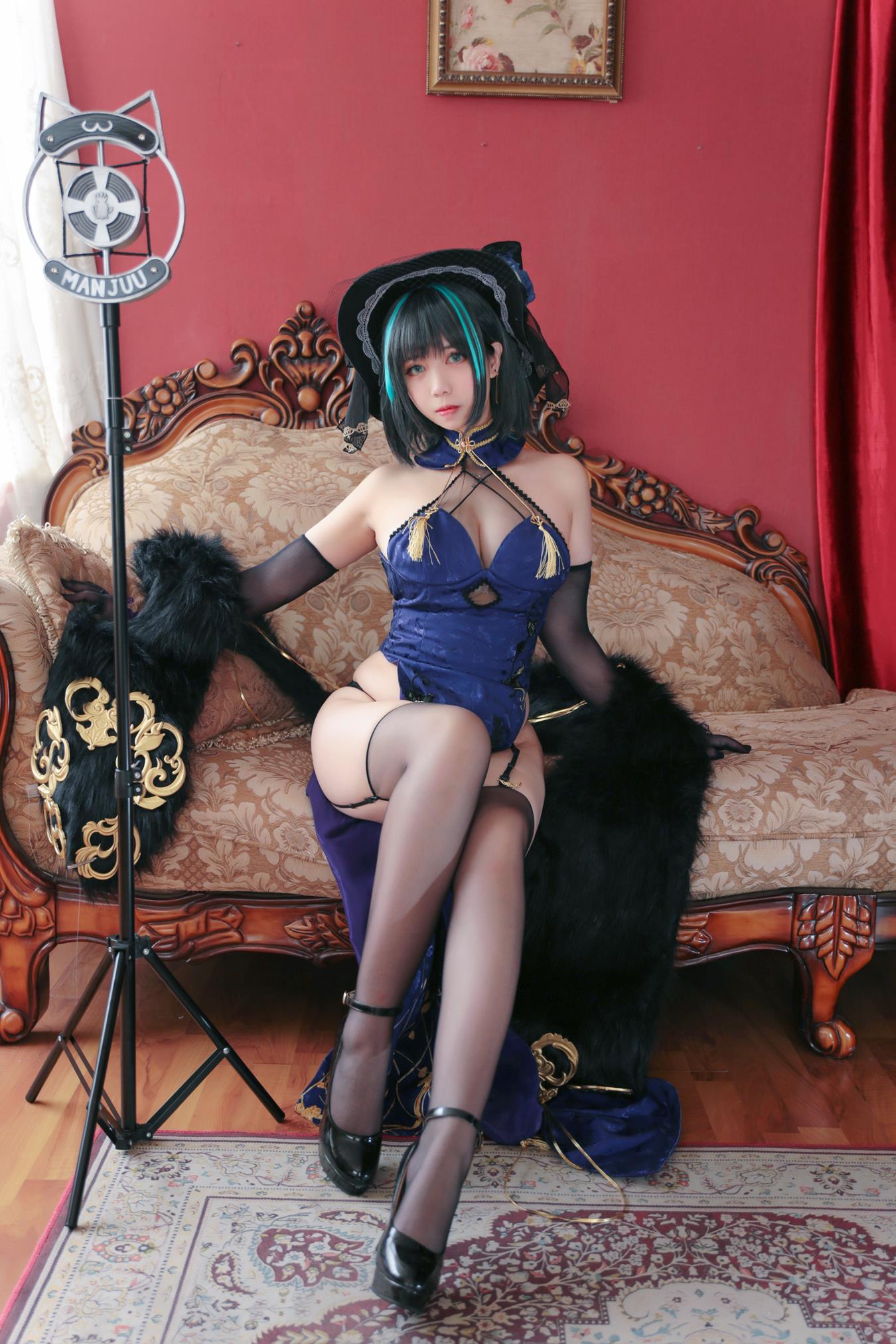 图片[16]-Meroko_魅瞳  – 柴郡旗袍[26P] – 速更版-美库