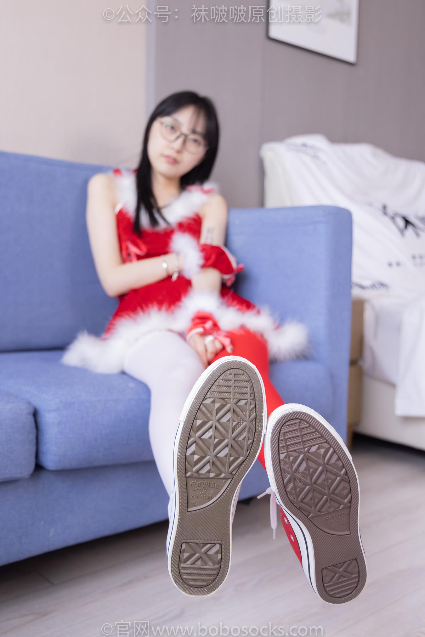 图片[35]-[BoBoSocks袜啵啵]NO.152 稚予-圣诞服、帆布鞋、厚白丝、厚红丝[135P] – 速更版-美库