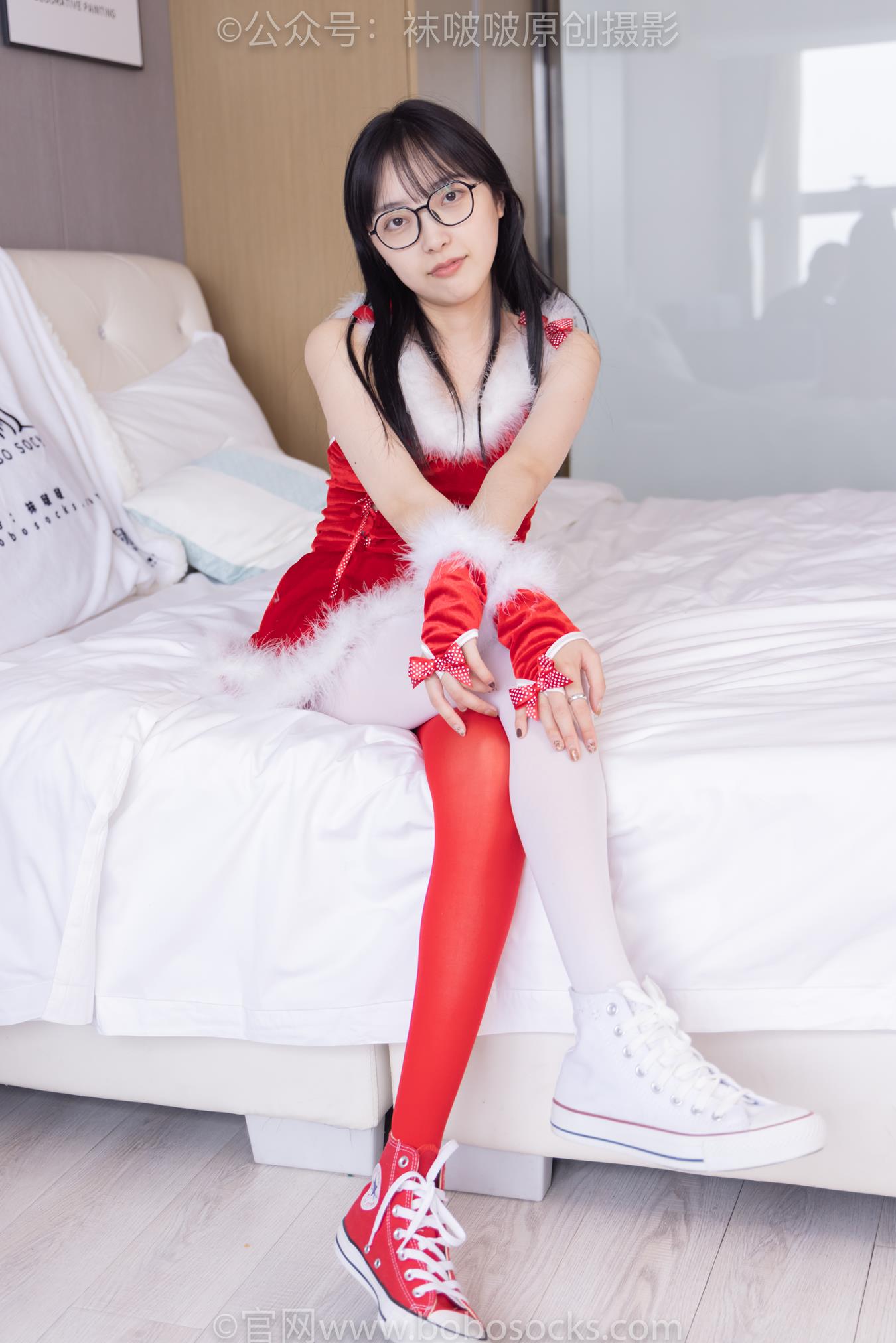 图片[47]-[BoBoSocks袜啵啵]NO.152 稚予-圣诞服、帆布鞋、厚白丝、厚红丝[135P] – 速更版-美库