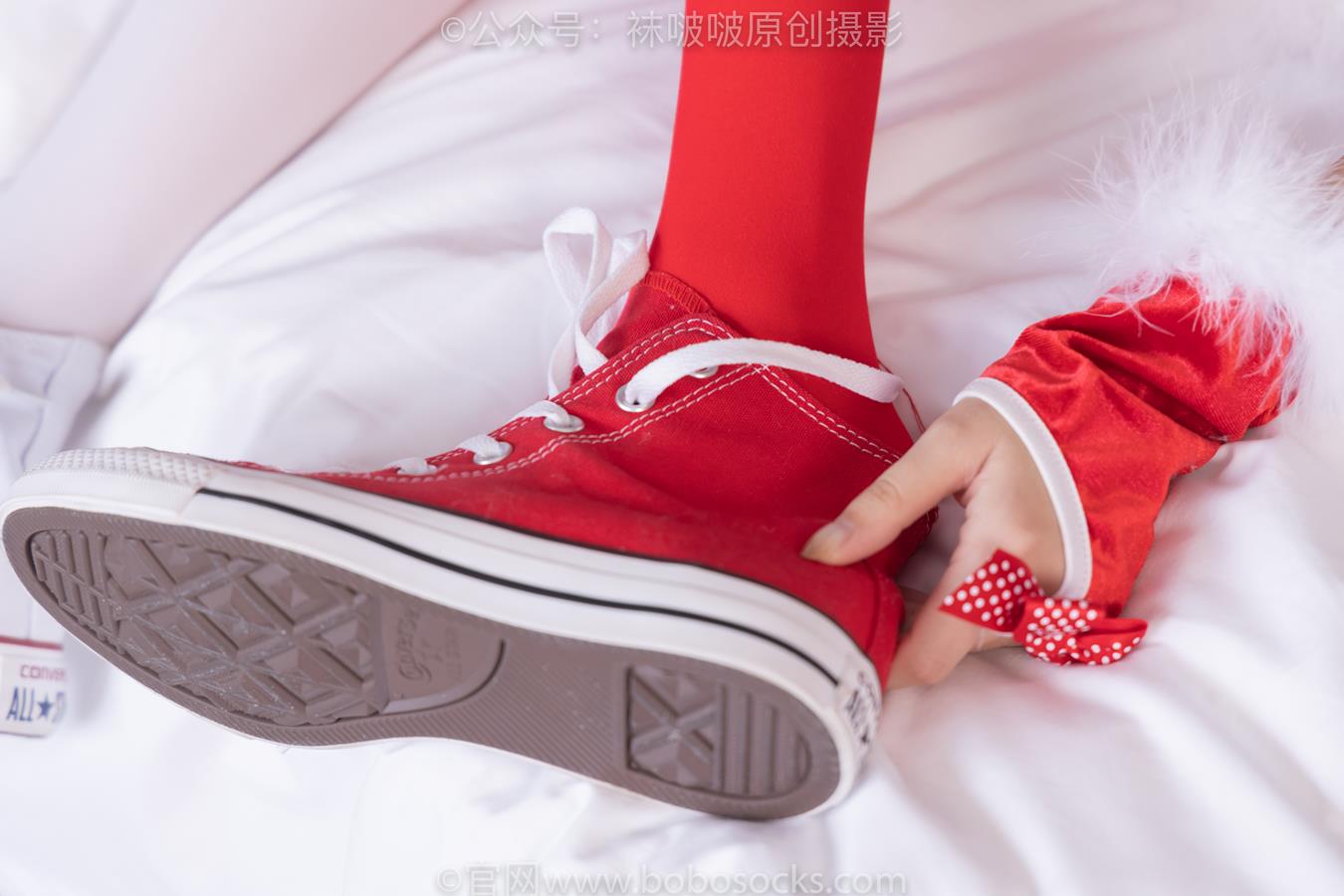 图片[56]-[BoBoSocks袜啵啵]NO.152 稚予-圣诞服、帆布鞋、厚白丝、厚红丝[135P] – 速更版-美库