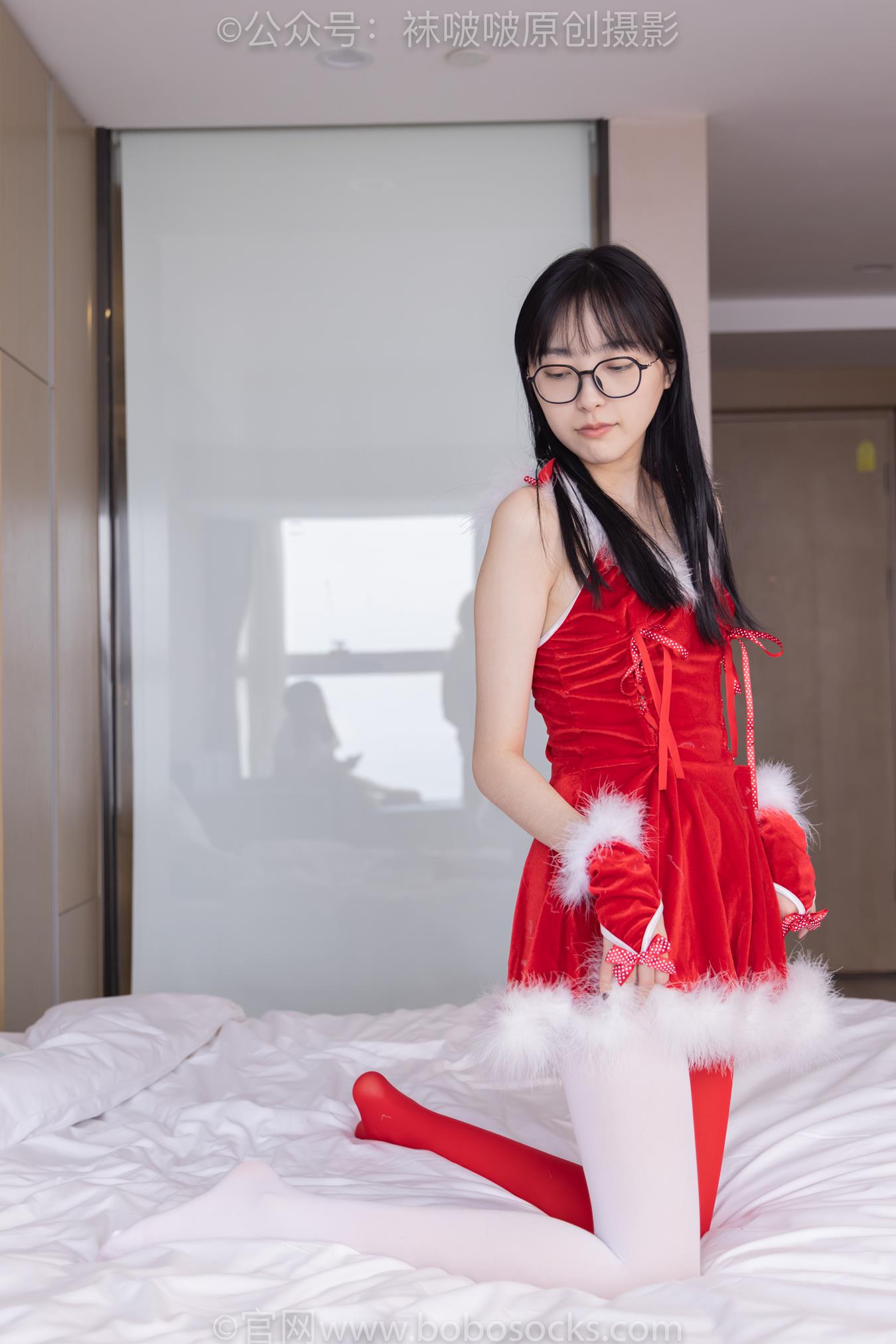 图片[81]-[BoBoSocks袜啵啵]NO.152 稚予-圣诞服、帆布鞋、厚白丝、厚红丝[135P] – 速更版-美库