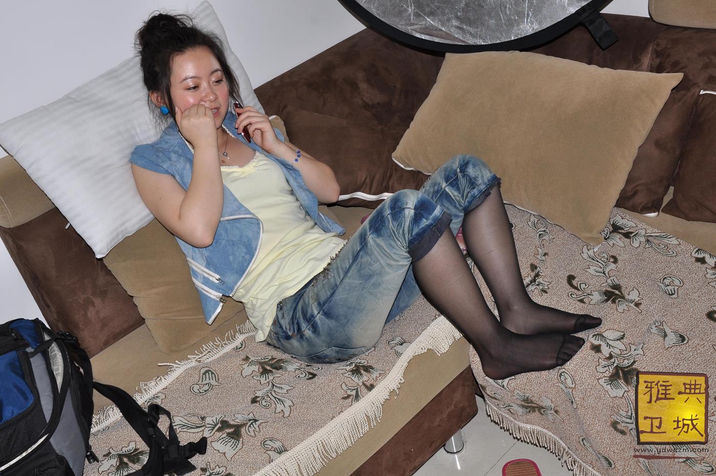 图片[69]-雅典卫城 牛仔黑丝 2010-032 （1）[84P] – 速更版-美库