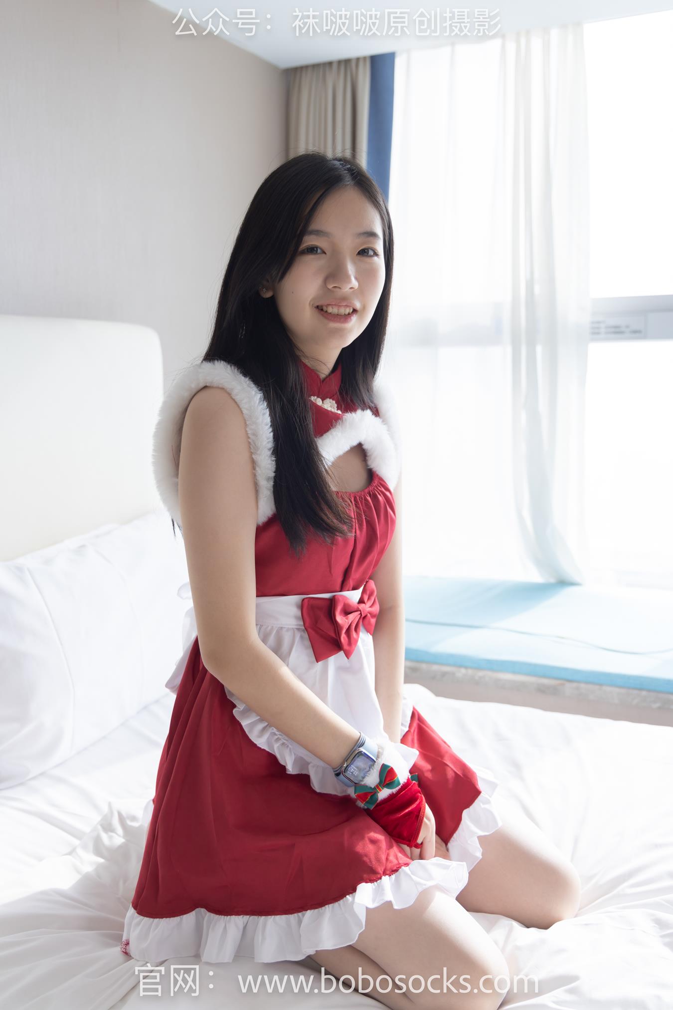 图片[65]-[BoBoSocks袜啵啵]NO.153 小甜豆-华伦天奴高跟鞋、油亮肉丝、油亮白丝、圣诞服[140P] – 速更版-美库