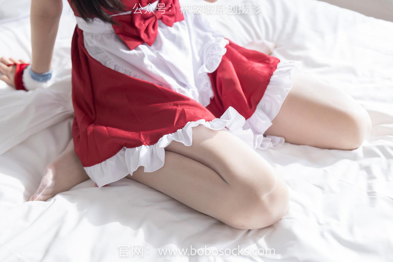 图片[66]-[BoBoSocks袜啵啵]NO.153 小甜豆-华伦天奴高跟鞋、油亮肉丝、油亮白丝、圣诞服[140P] – 速更版-美库