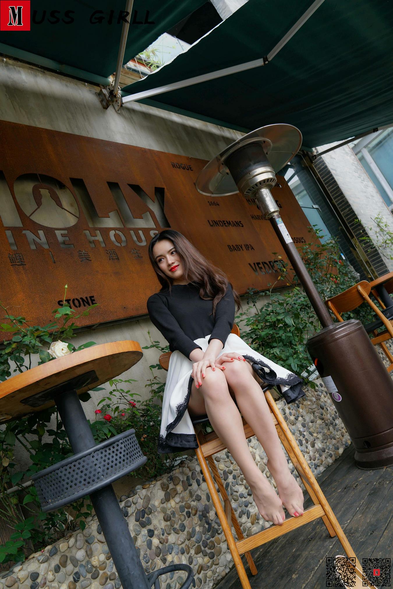 图片[11]-[MussGirl慕丝女郎]NO.324 白色高跟鞋红色脚趾甲A[96P] – 速更版-美库