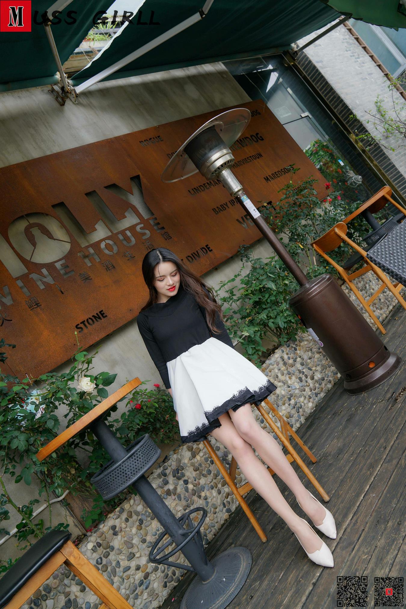 图片[88]-[MussGirl慕丝女郎]NO.324 白色高跟鞋红色脚趾甲A[96P] – 速更版-美库