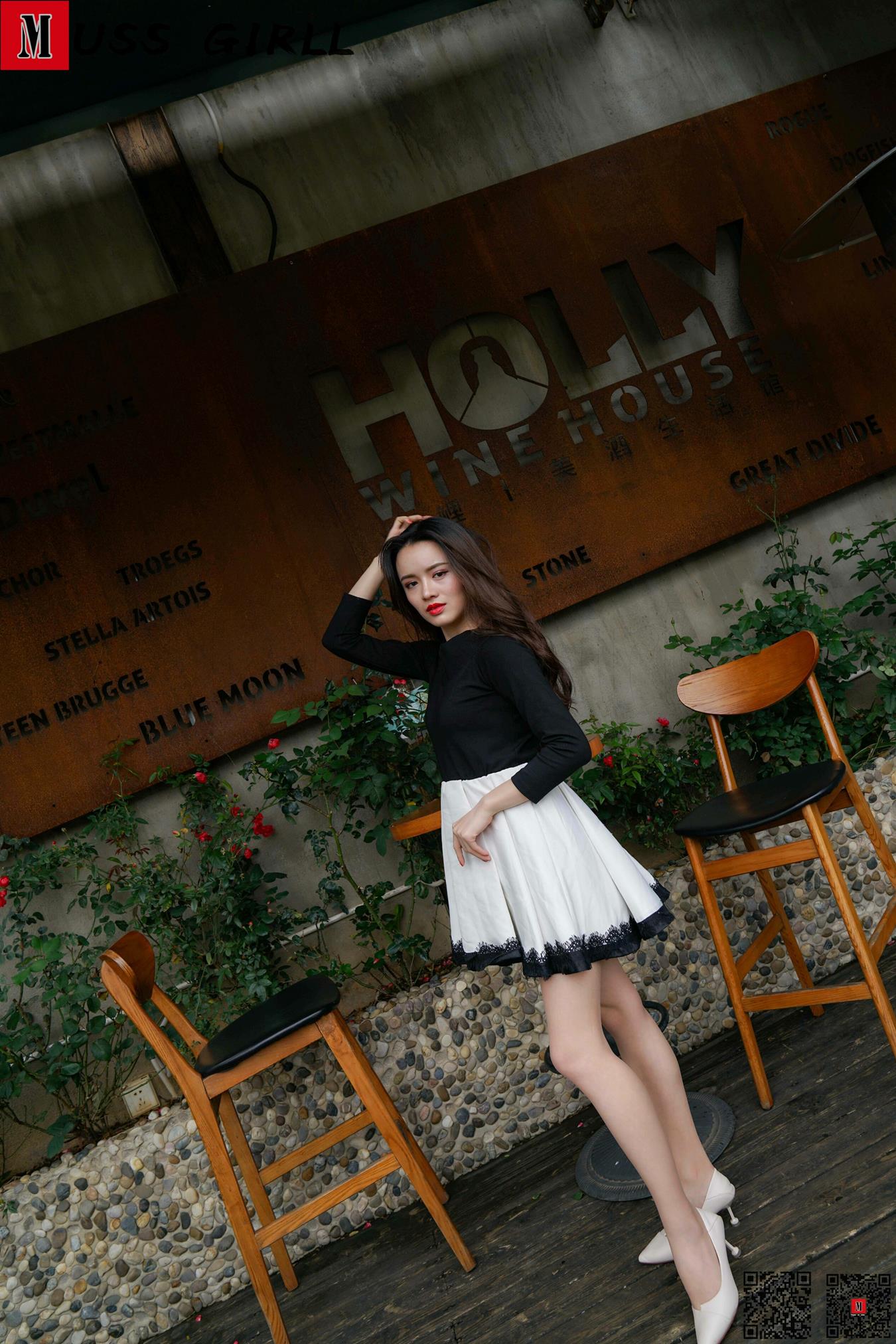 图片[27]-[MussGirl慕丝女郎]NO.324 白色高跟鞋红色脚趾甲 B[67P] – 速更版-美库