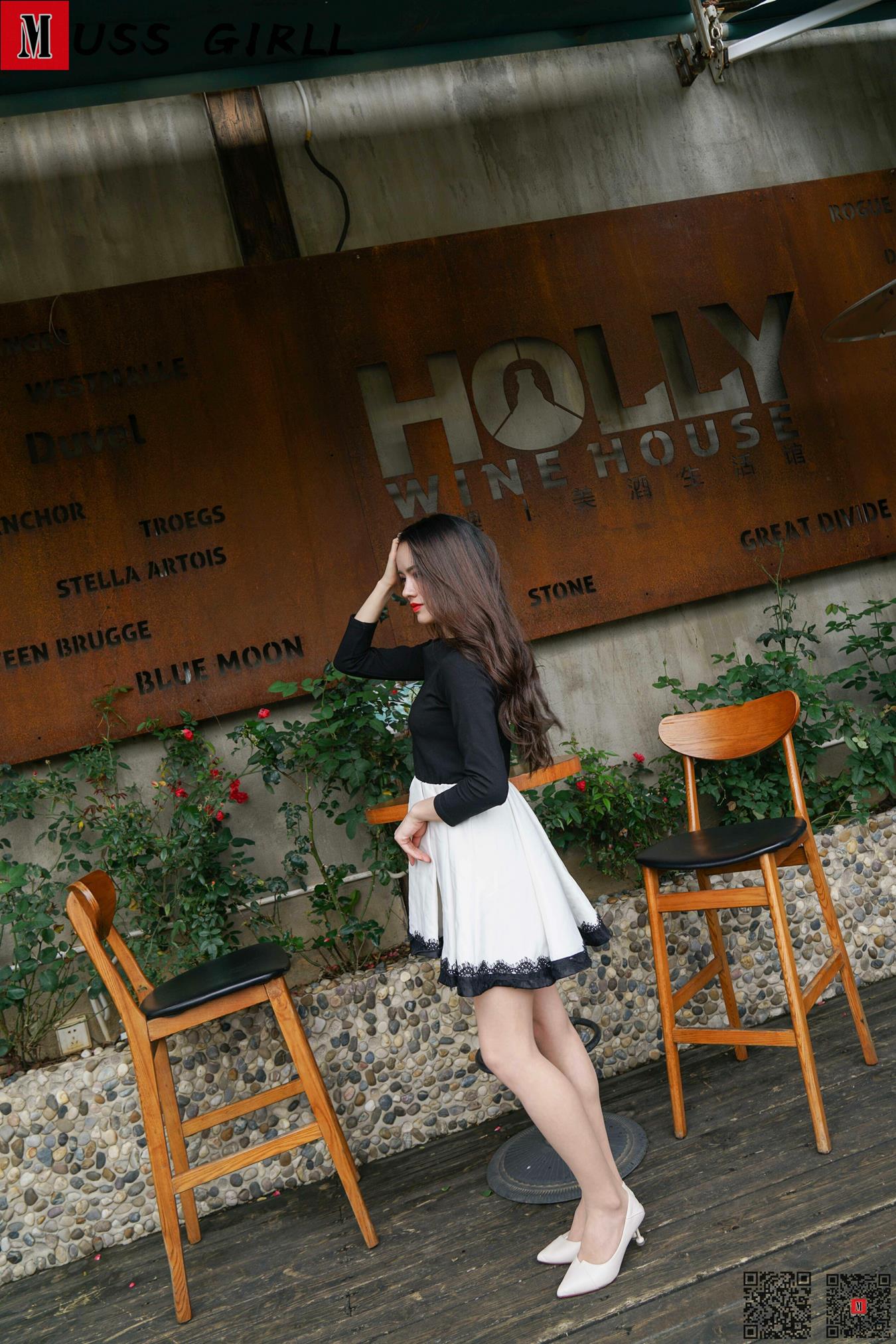 图片[29]-[MussGirl慕丝女郎]NO.324 白色高跟鞋红色脚趾甲 B[67P] – 速更版-美库