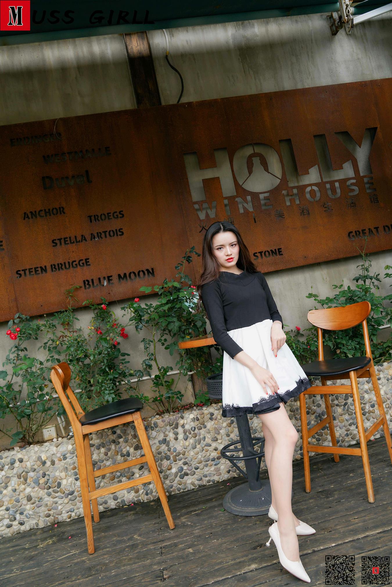 图片[31]-[MussGirl慕丝女郎]NO.324 白色高跟鞋红色脚趾甲 B[67P] – 速更版-美库