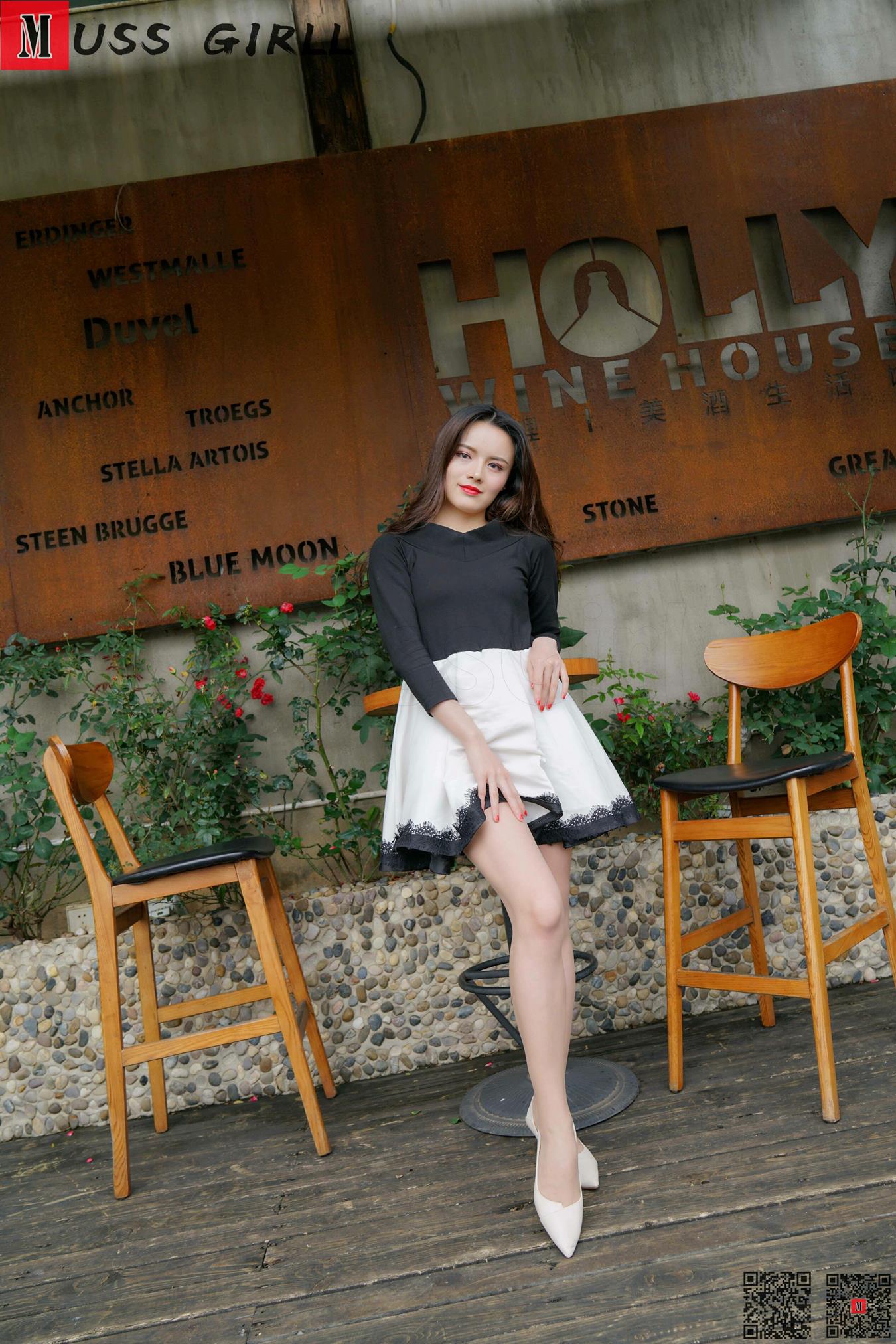 图片[37]-[MussGirl慕丝女郎]NO.324 白色高跟鞋红色脚趾甲 B[67P] – 速更版-美库