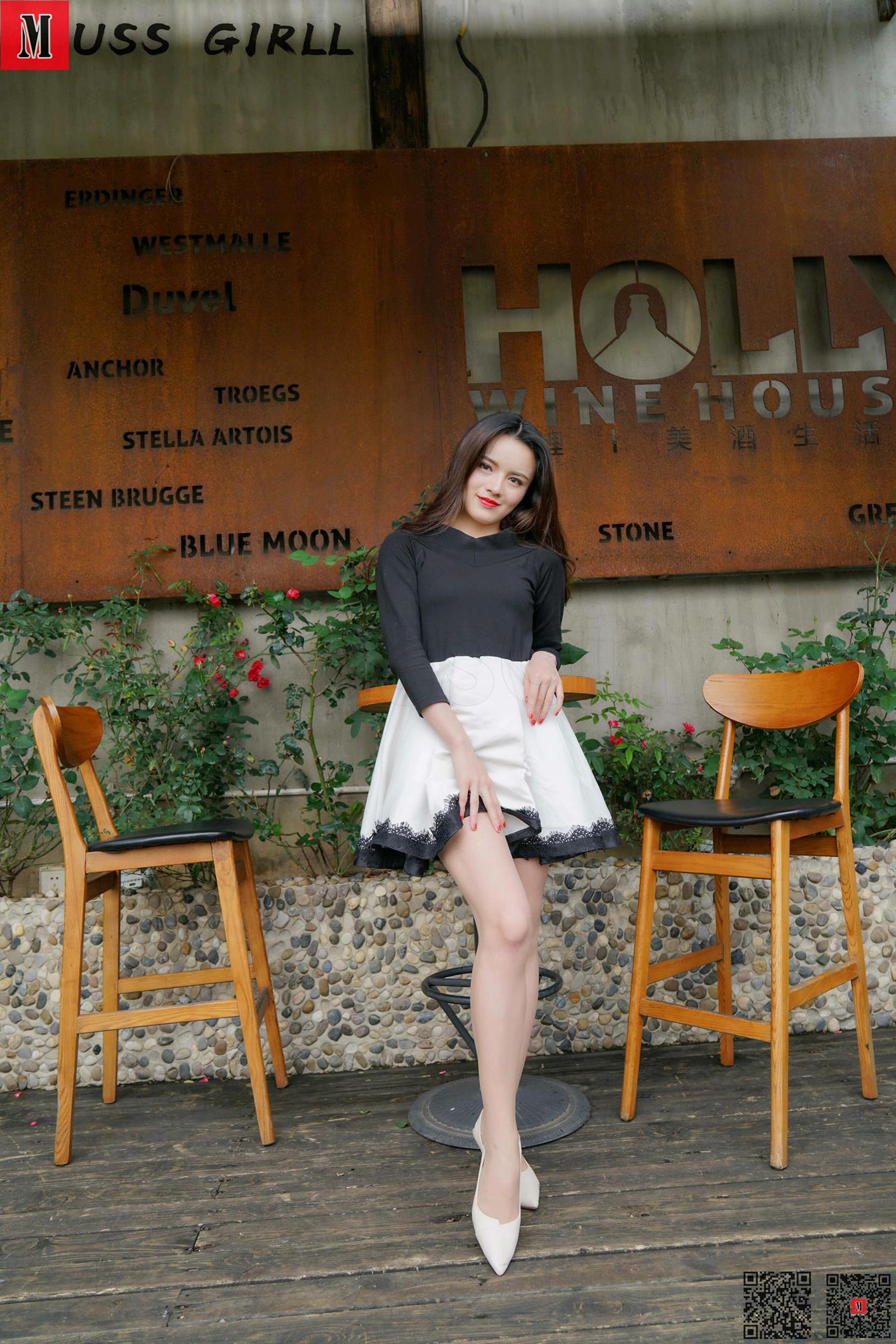 图片[38]-[MussGirl慕丝女郎]NO.324 白色高跟鞋红色脚趾甲 B[67P] – 速更版-美库