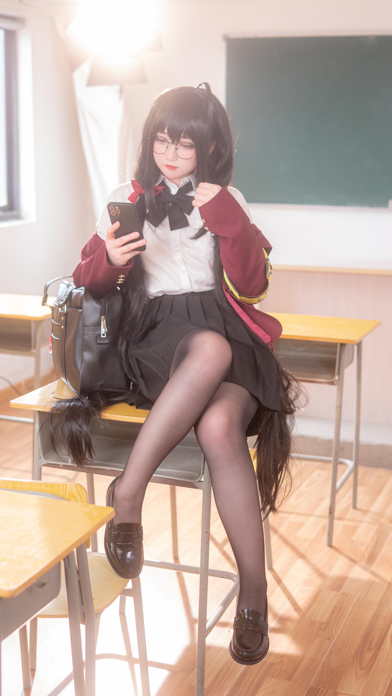 图片[43]-Sayako 大凤JK [50P] – 速更版-美库