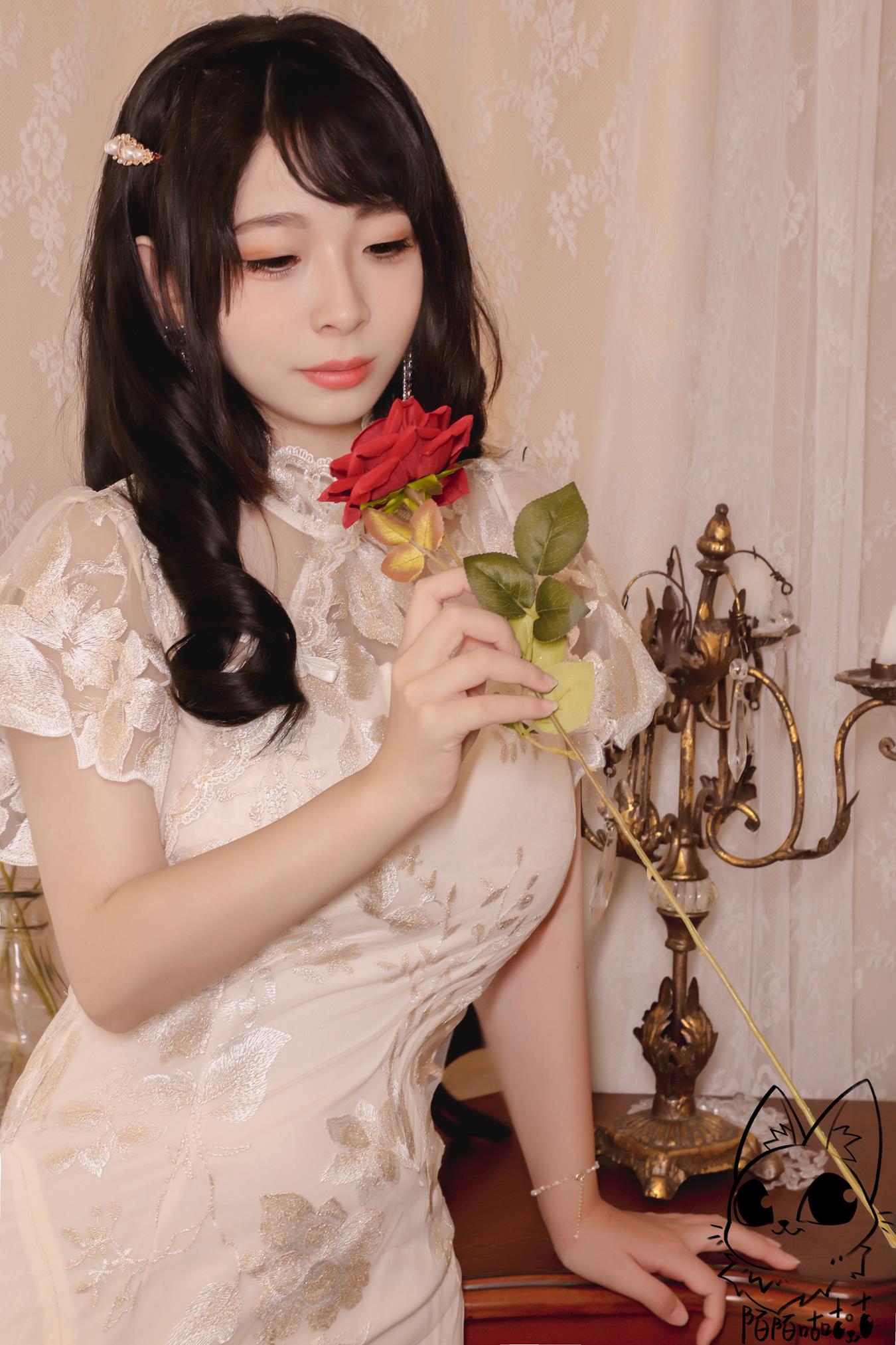 图片[18]-Cosplay美女韶陌陌  日常旗袍 [19P] – 速更版-美库