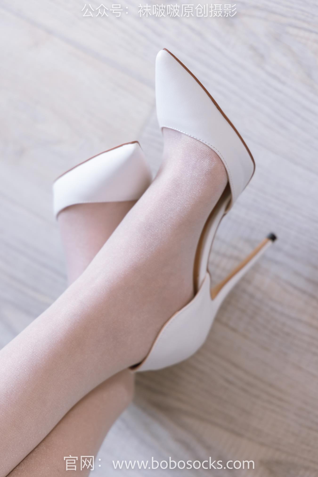 图片[11]-[BoBoSocks袜啵啵]NO.154 小甜豆-两双高跟鞋、珠光白丝、女仆装[200P] – 速更版-美库